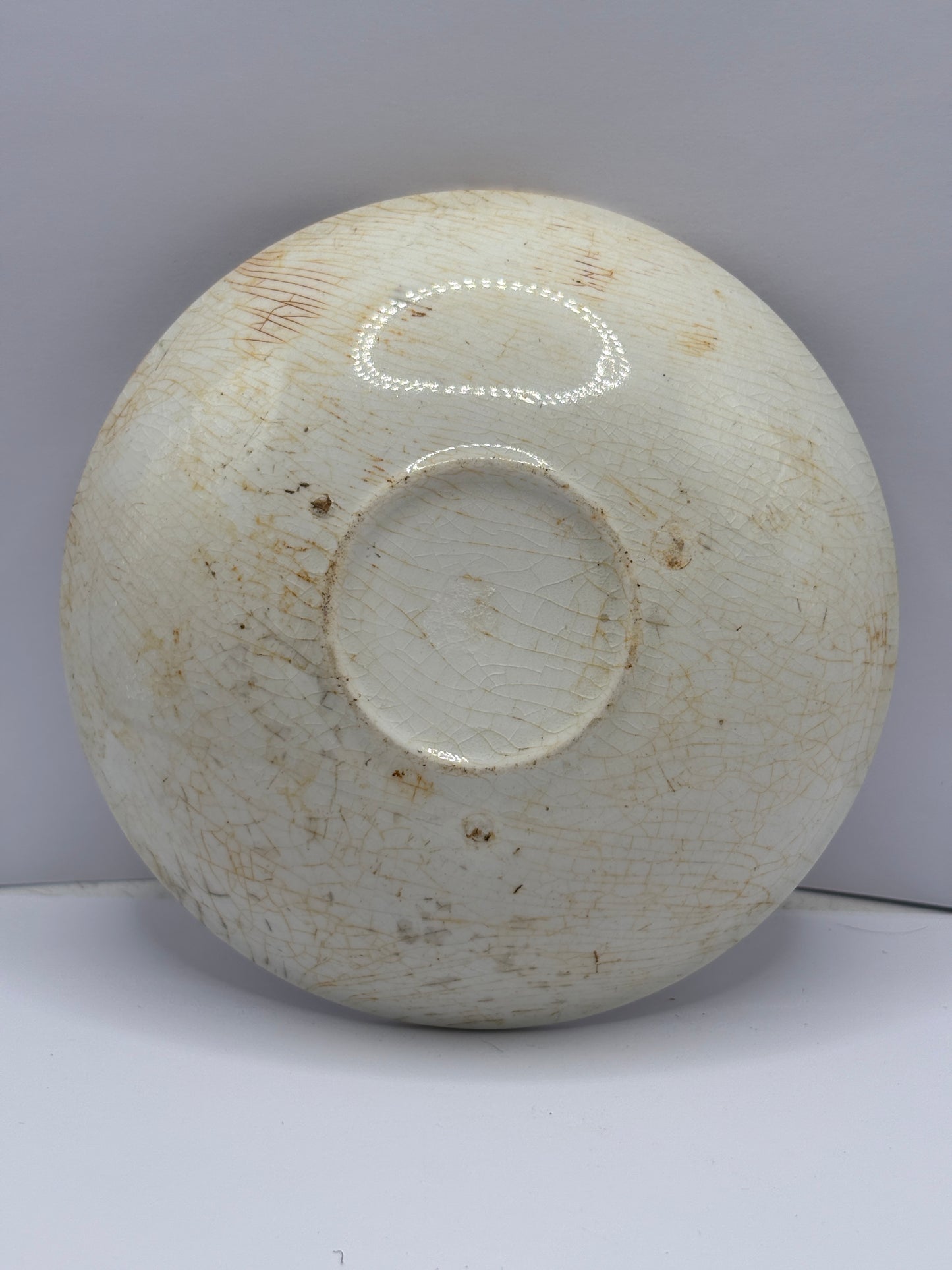 Old nursery rhyme pig plate