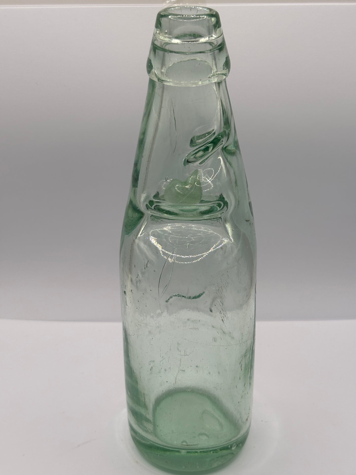 Old pictorial Rochdale codd bottle. Marble bottle