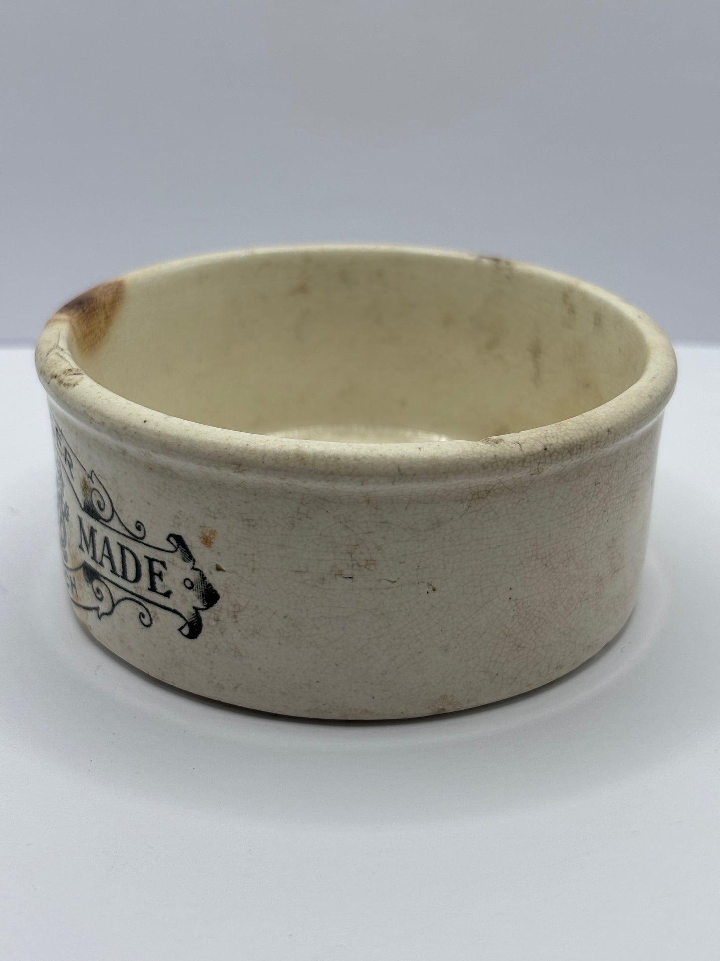 Old seagers meat paste pot