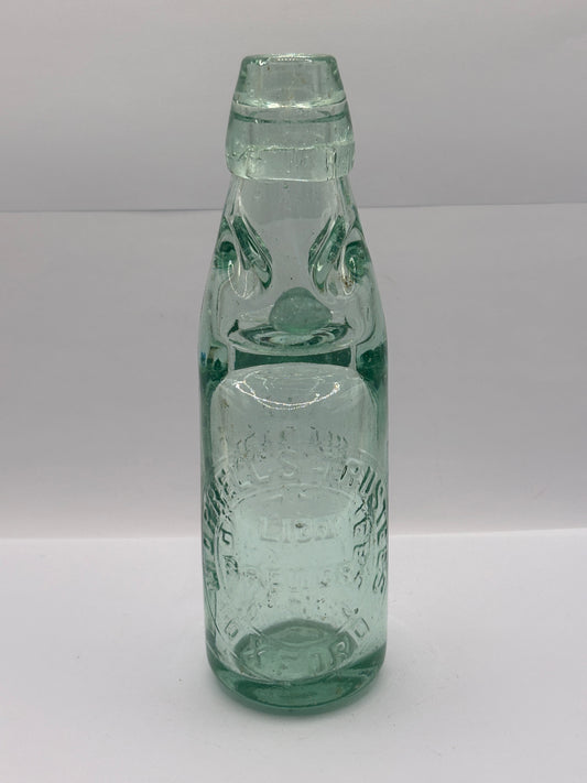 Old Oxford codd bottle, with marble. Morrells trustees, the niagra bottle