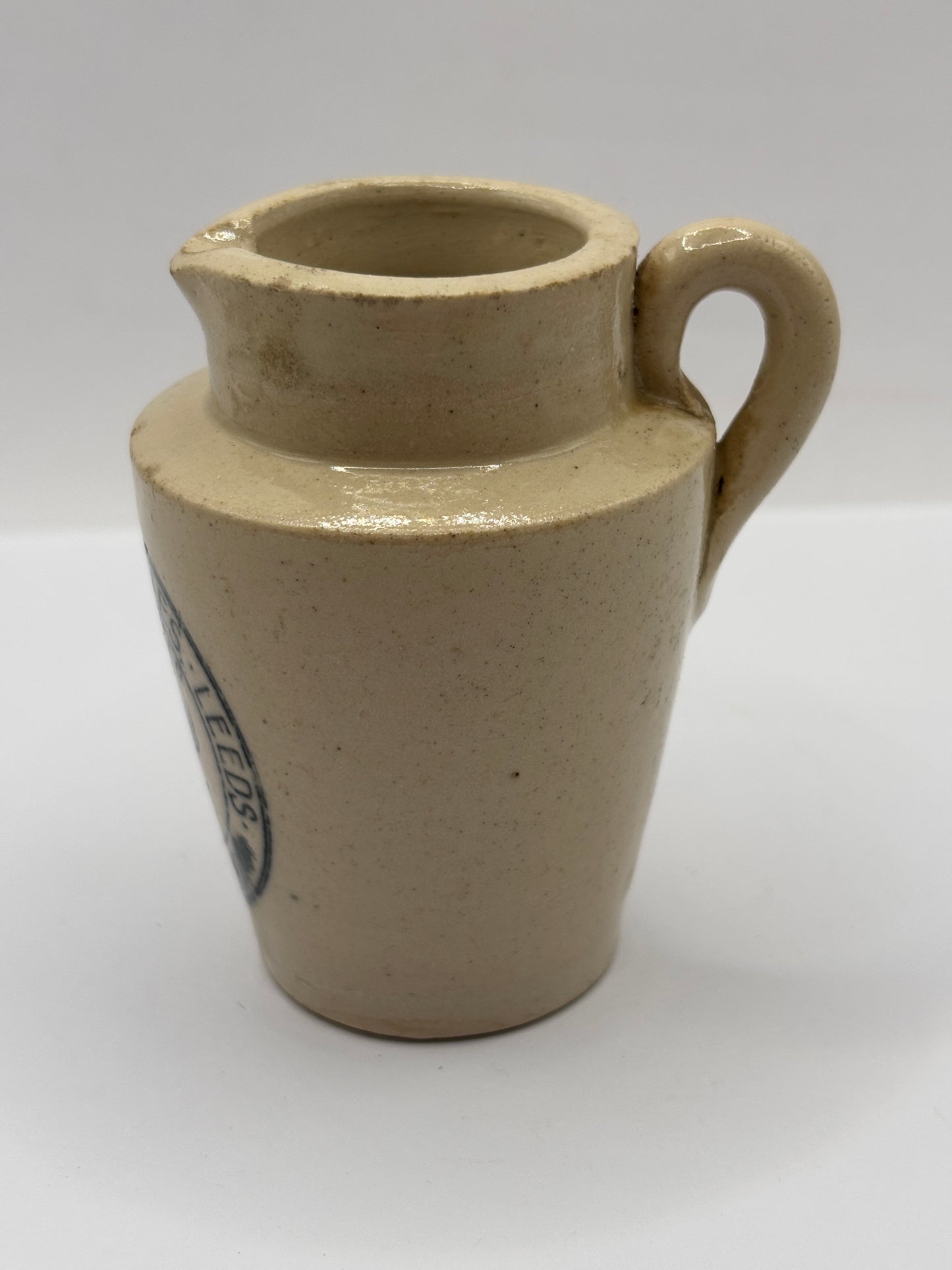 Old advertising cream pot, Provincial dairies Leeds