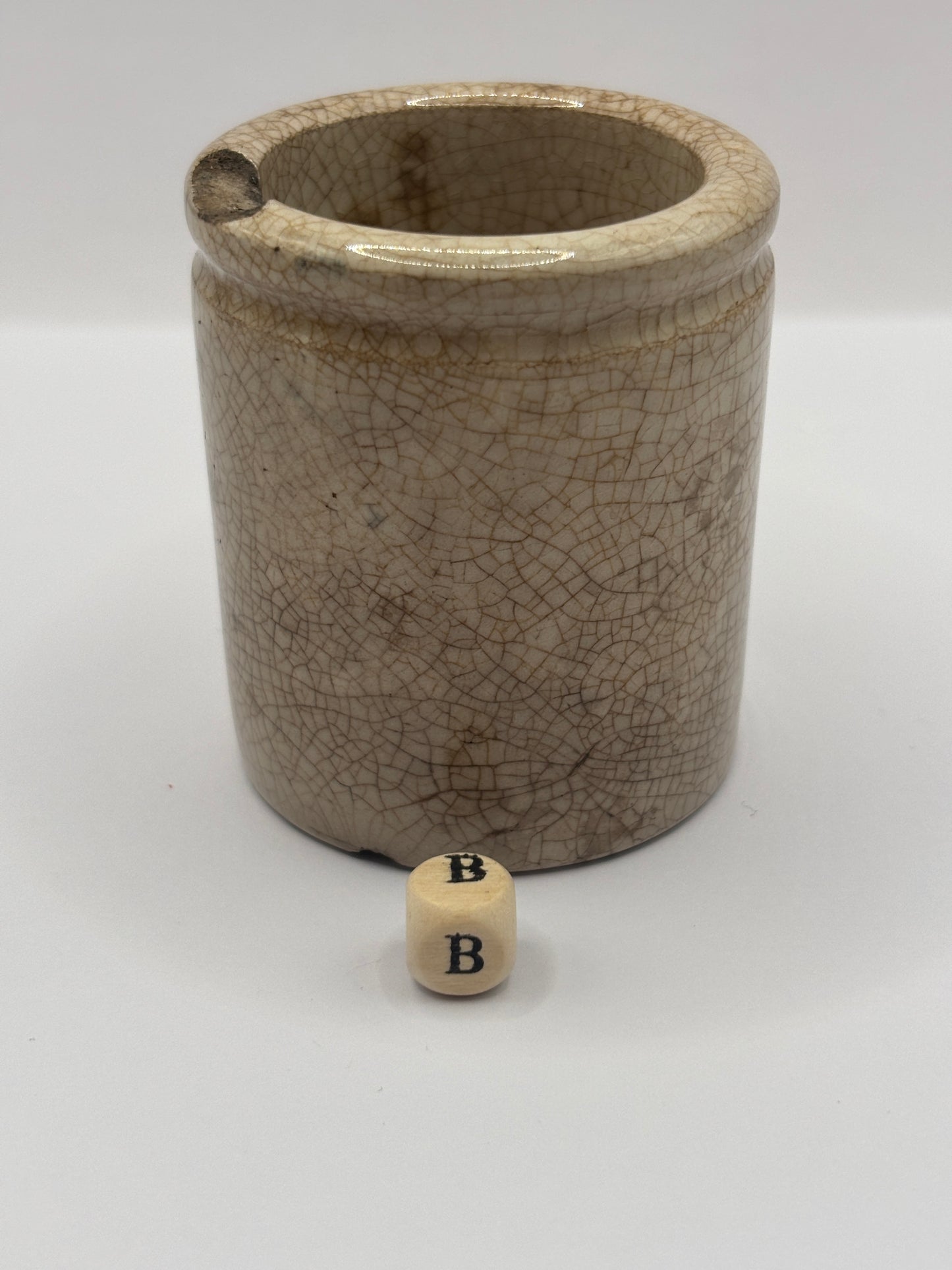 Old sainsburys advertising pot, potted meats (B)
