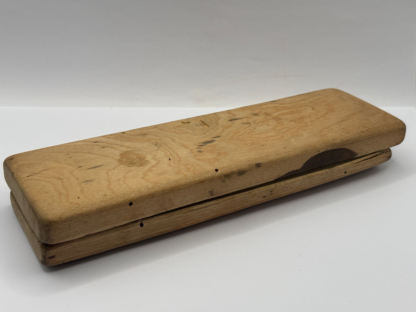 Old wooden butter pats