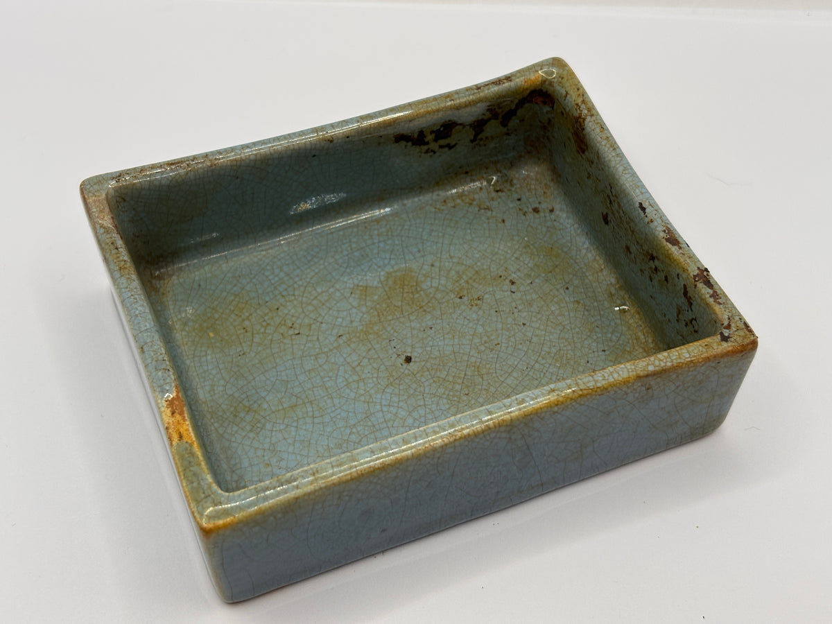 Old small stoneware tray/box