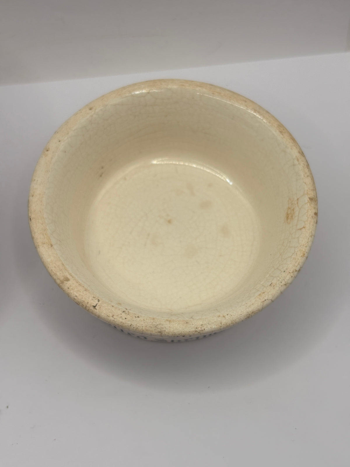 Old advertising paste pot, Youngs Morecambe Potted shrimps