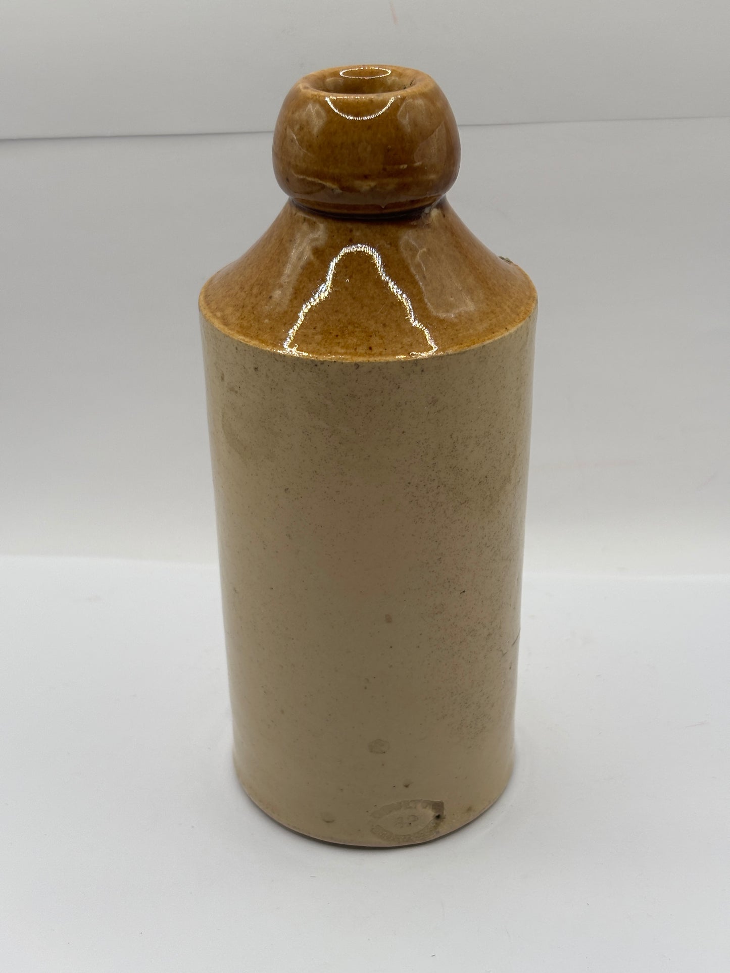 Old stoneware ginger beer bottle, Back & Co, Home brewed ginger beer, Norwich & Yarmouth
