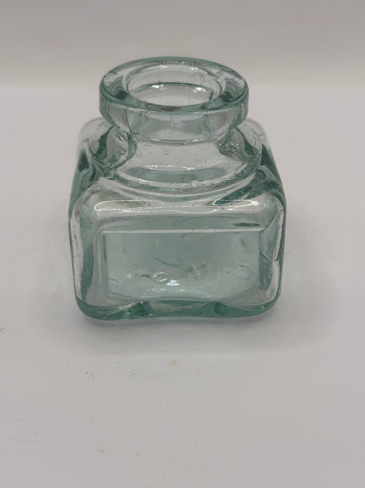 old advertising glass ink,inkwells, ink bottle. Fields ink