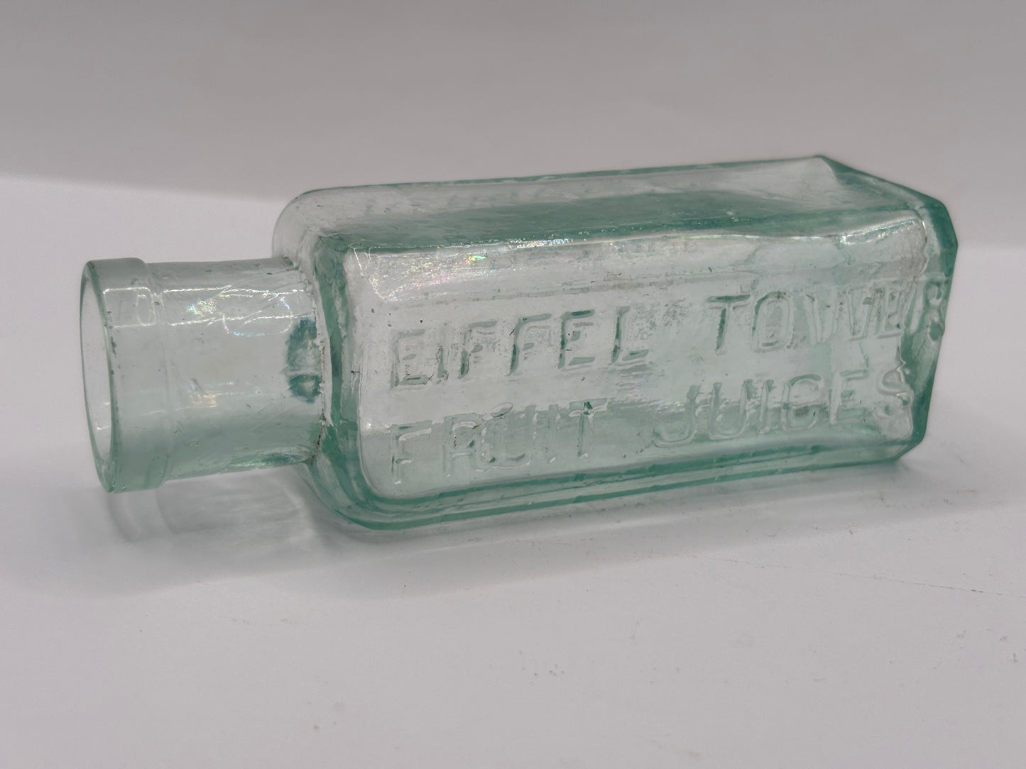 Old Eiffel tower lemonade bottle