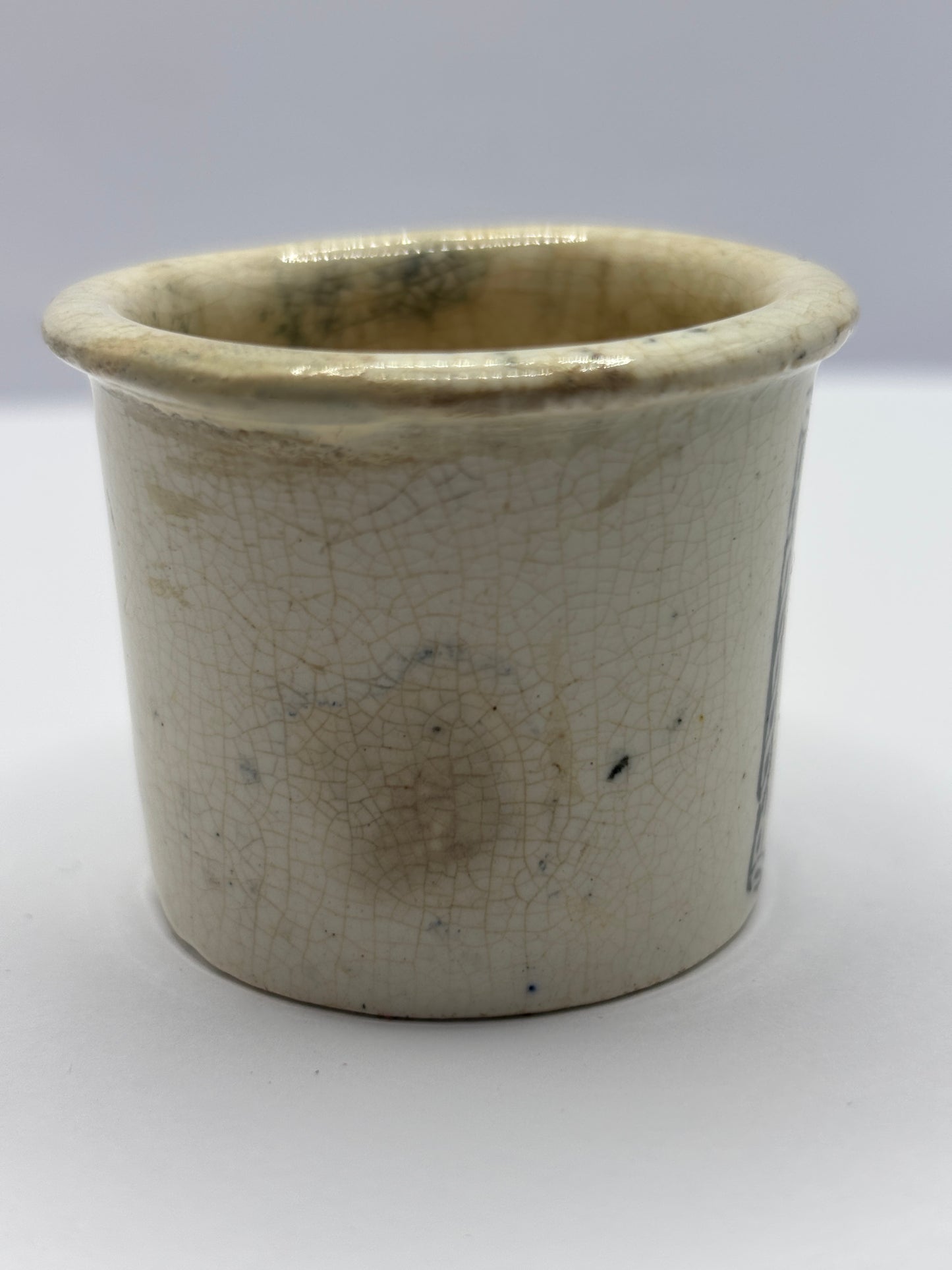 Old Holloways advertising ointment pot