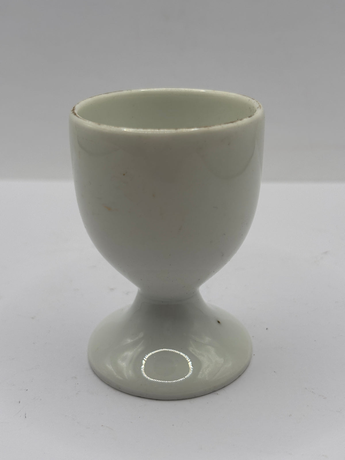 Old ironstone egg cup