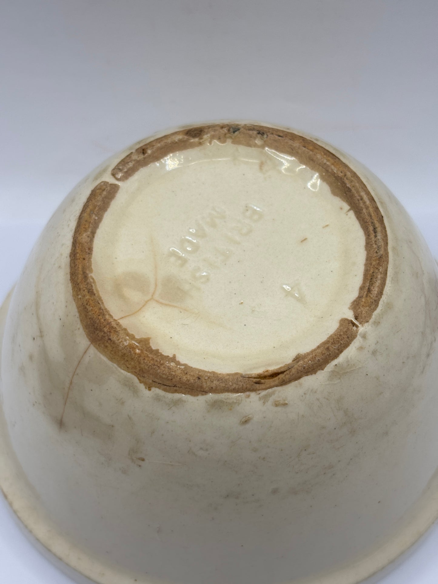 vintage pudding bowl (F)