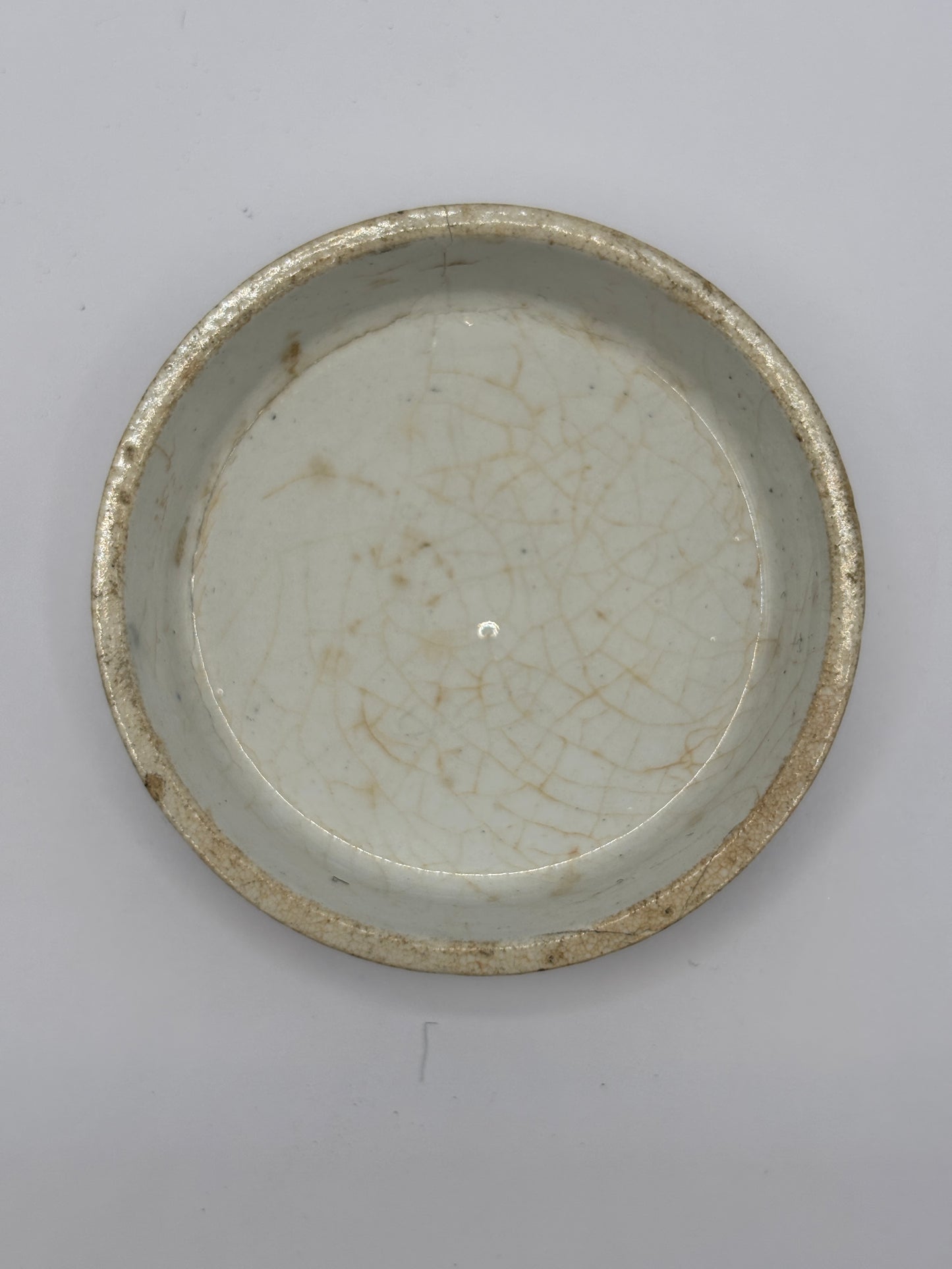 Old advertising lid, Atkinsons rose cold cream