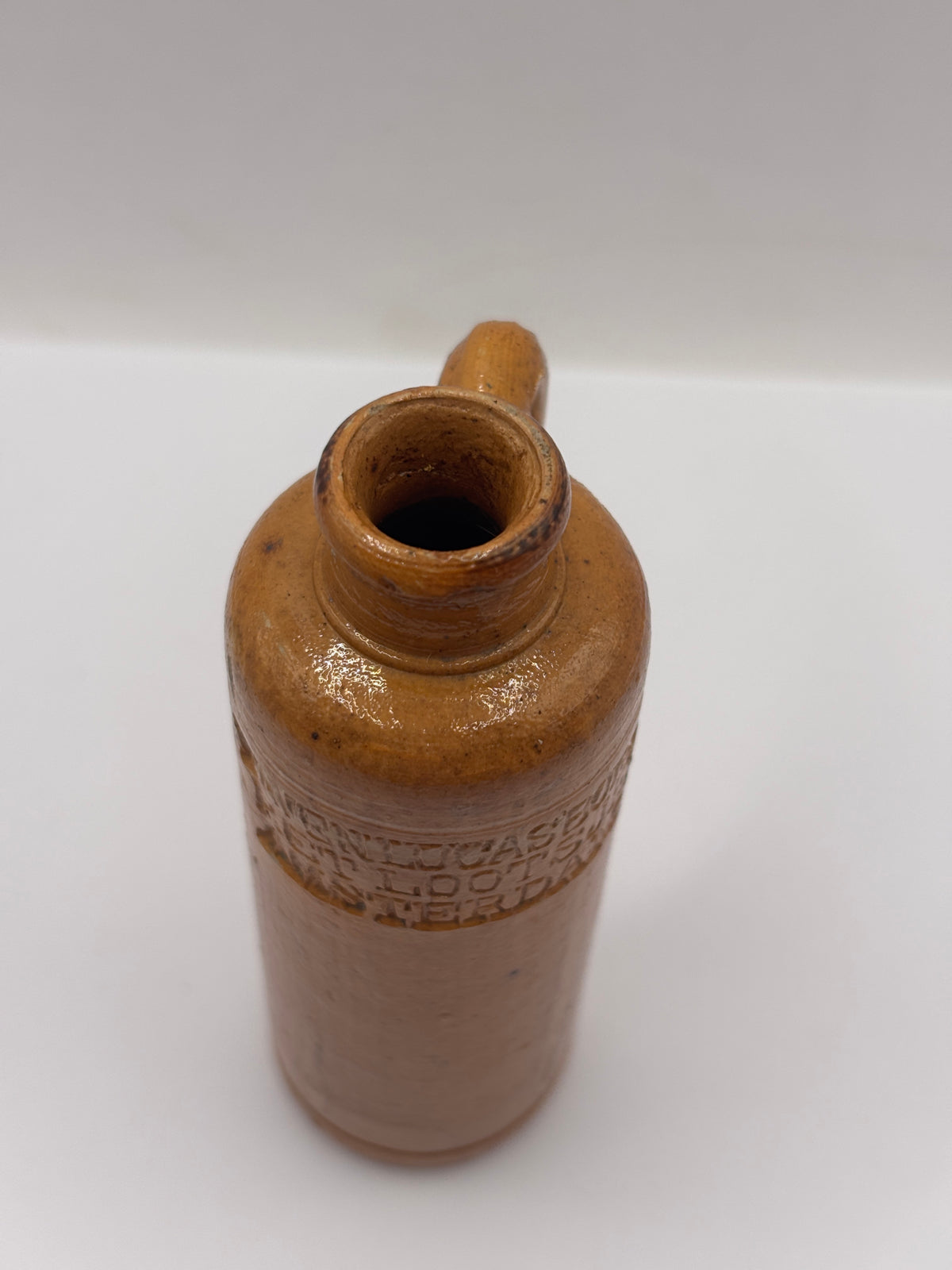 Old mini stoneware apollinaris bottle