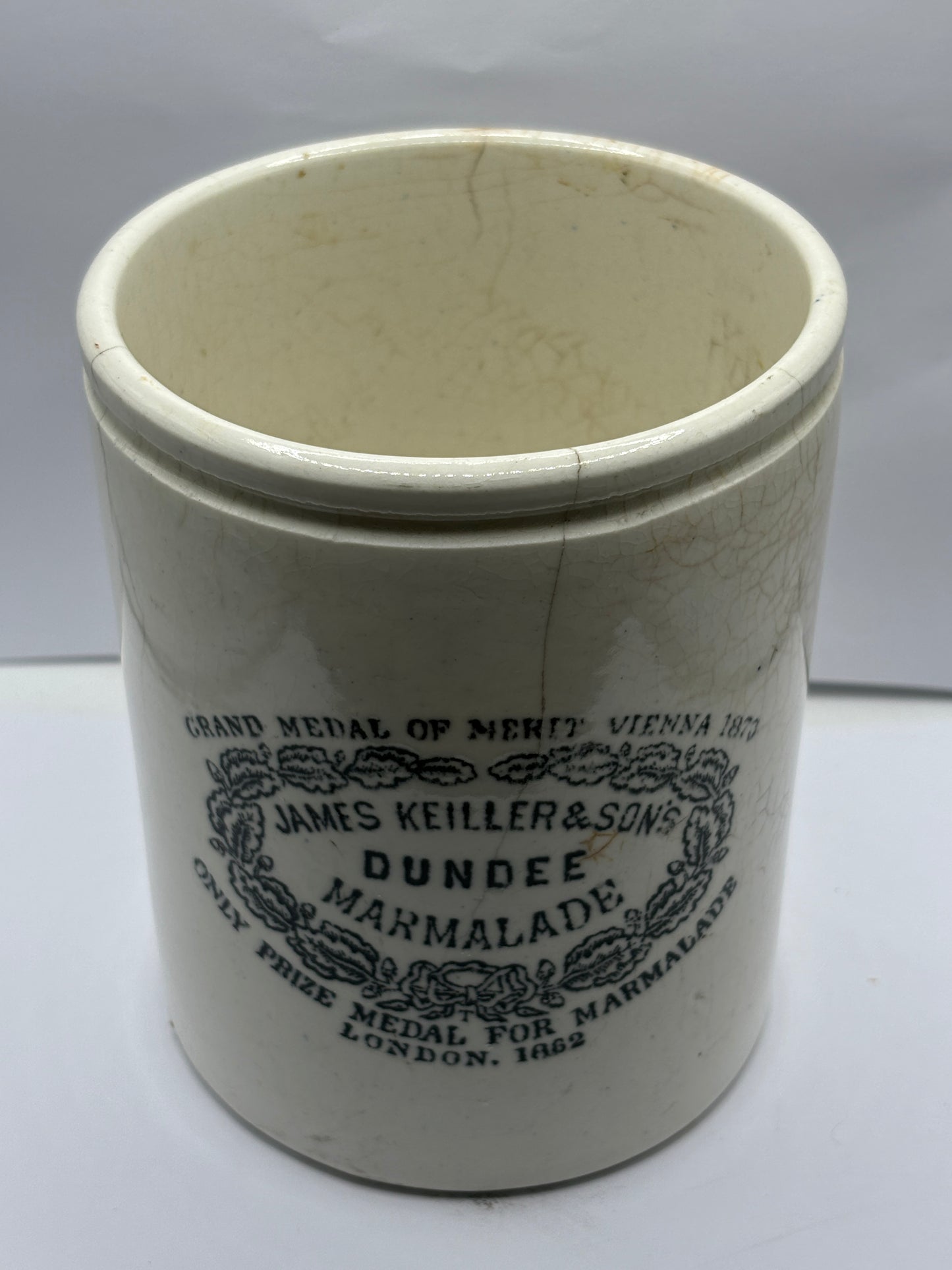 3lb James Keiller Dundee Marmalade jar