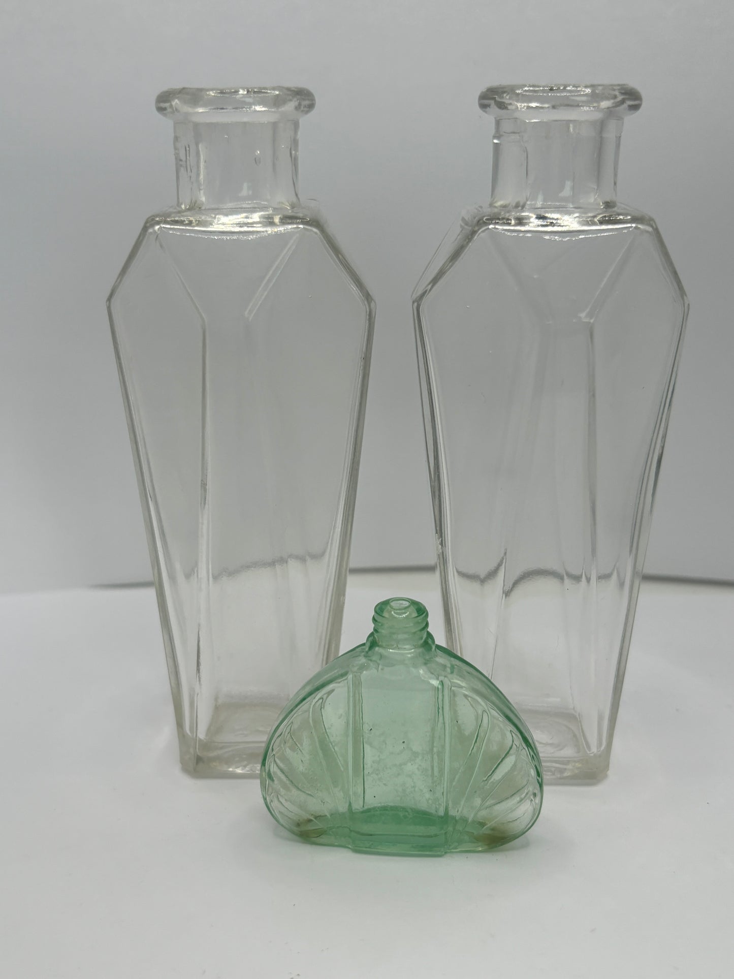 3 old scent/perfume bottles