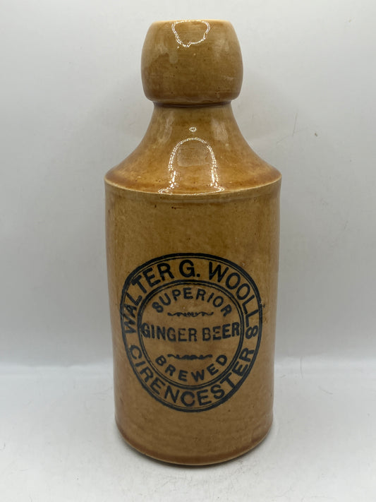 Stoneware ginger beer bottle, Cirencester