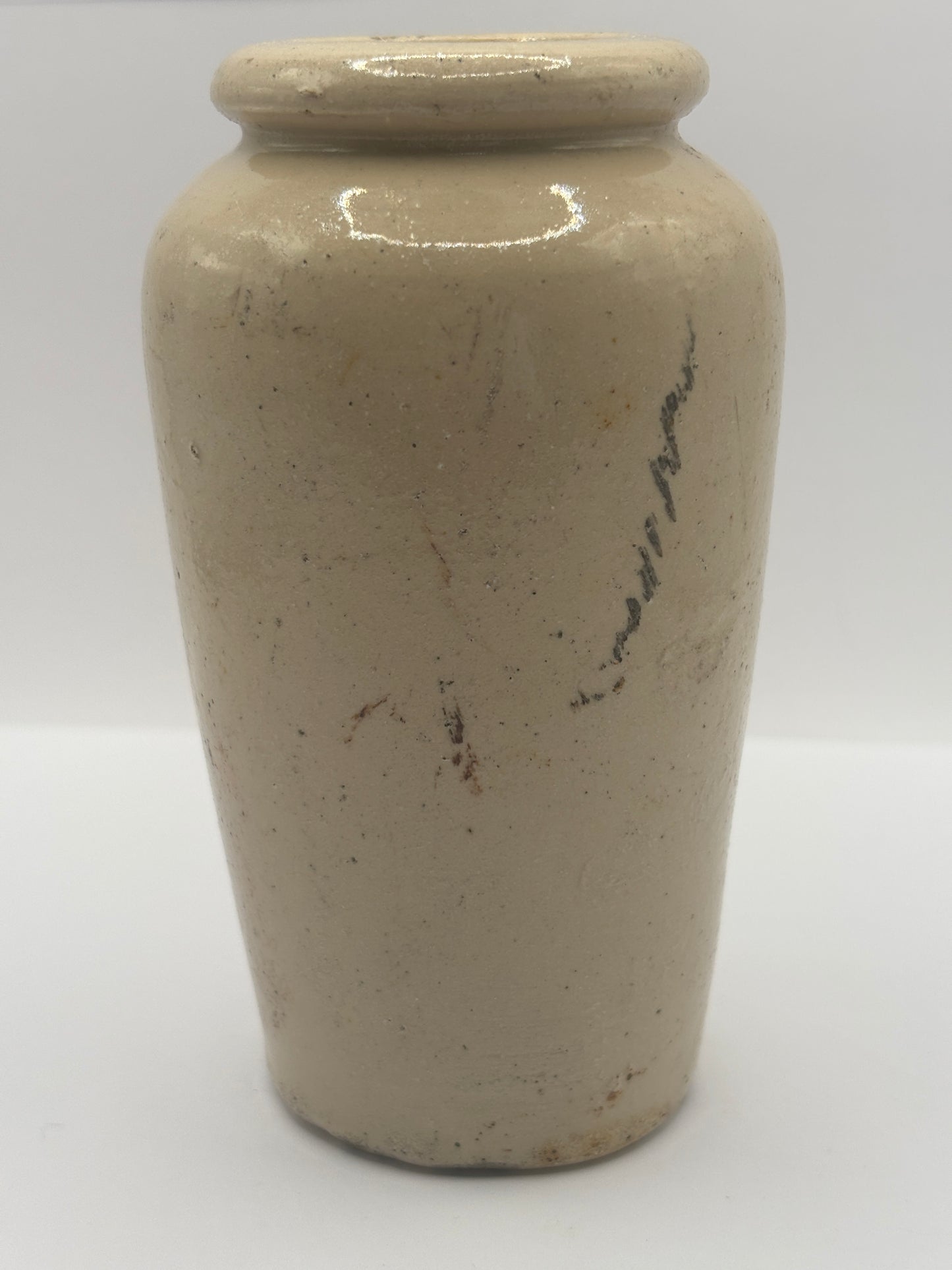 Old advertising cream pot, Galloway creamery Stranraer (A)