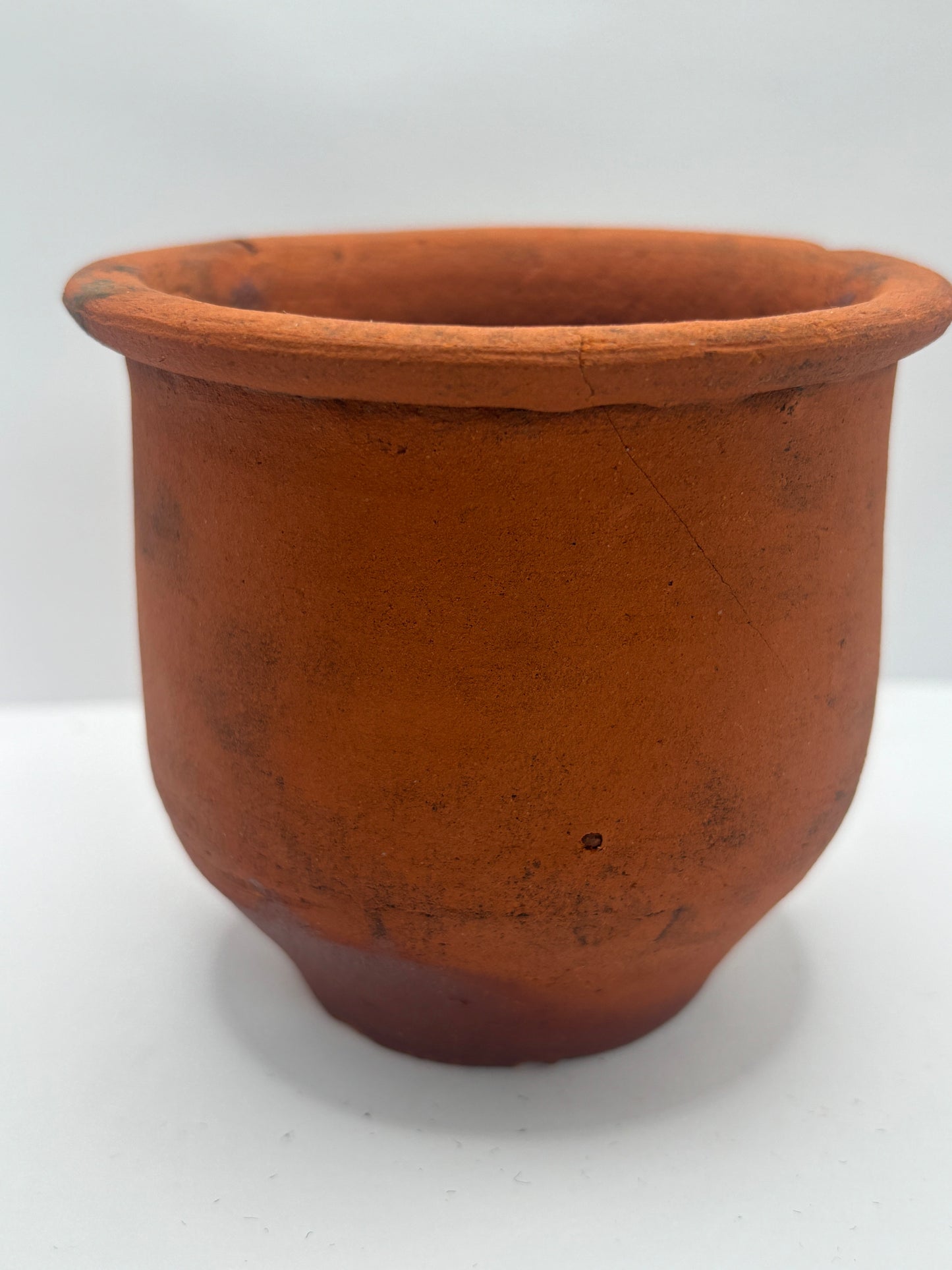 old terracotta plant pot