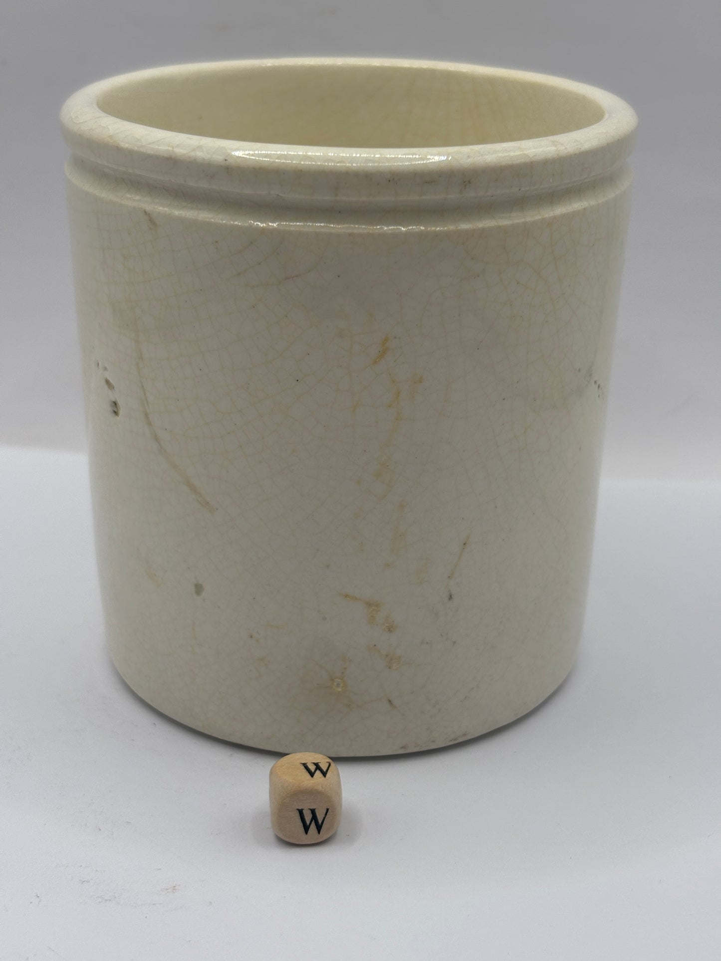 Old 1lb James Keiller Dundee marmalade jar (w)