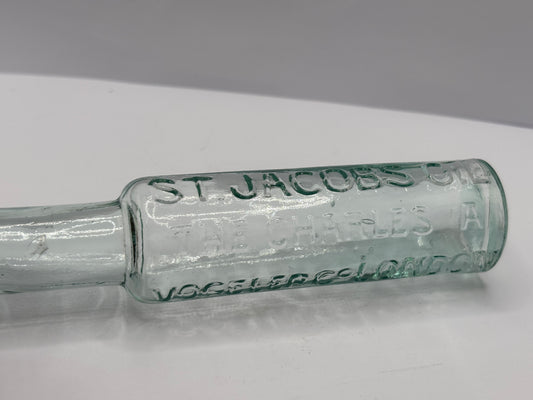 Old London chemist bottle, St Jacobs oil