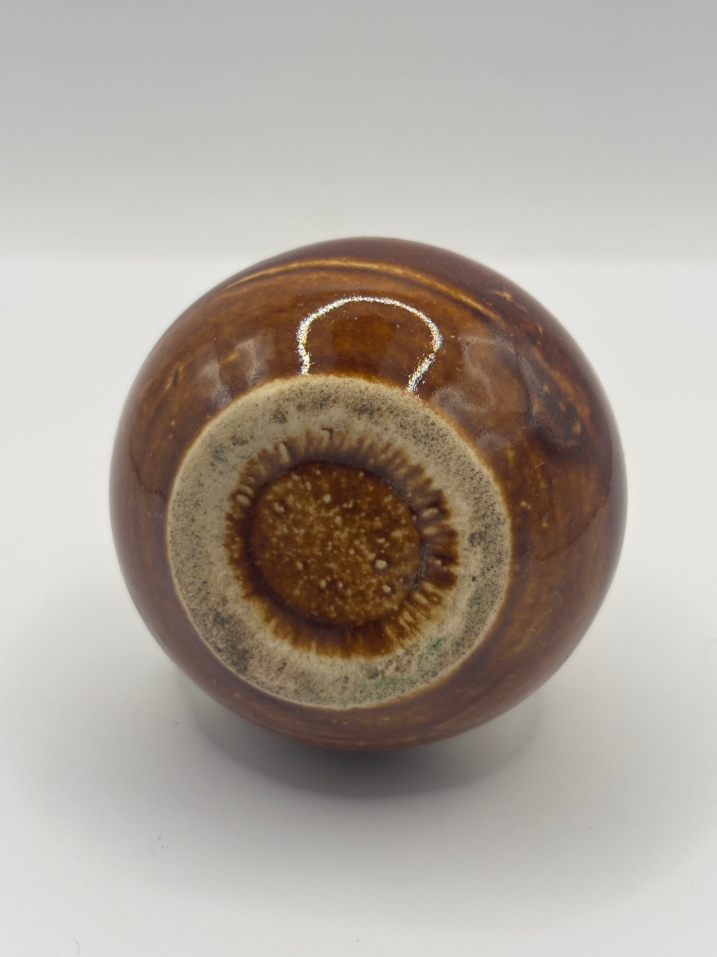 Old french stoneware cusenier bottle, cognac bottle