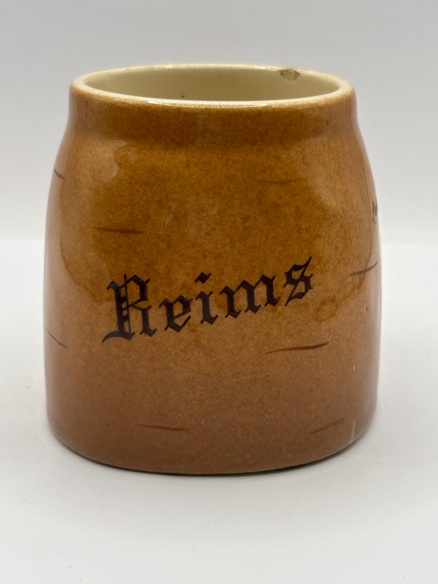 Old french Reims jar/pot