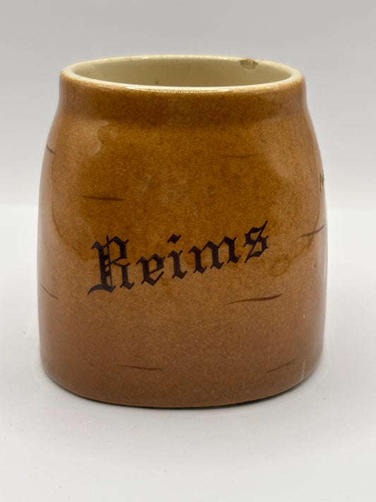 Old french Reims jar/pot