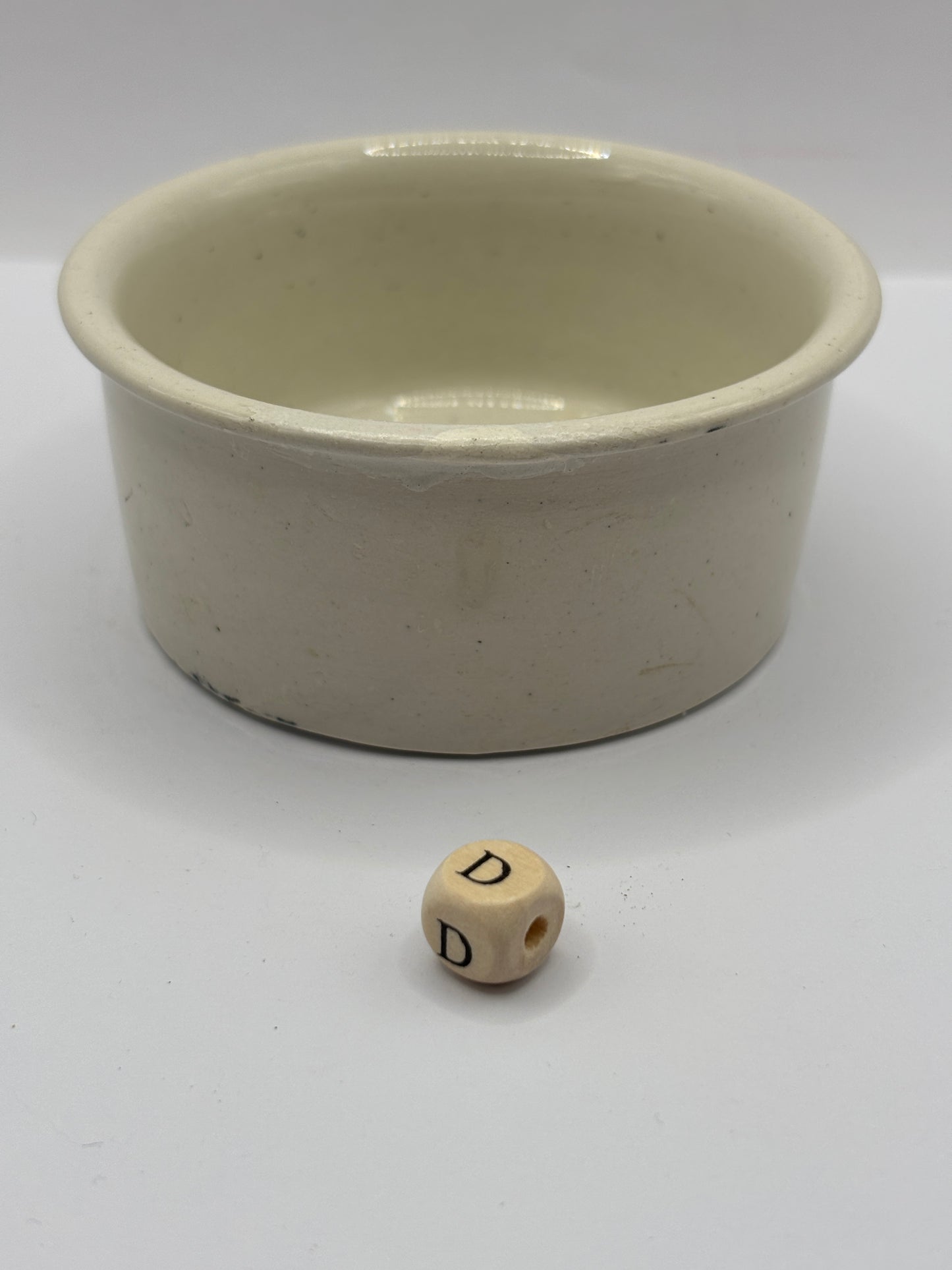 Old Plumtree advertising meat paste pot (D)