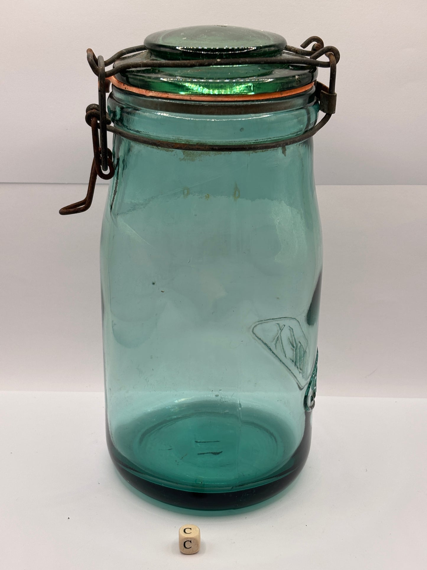 Vintage french canning jar, Solidex (c)