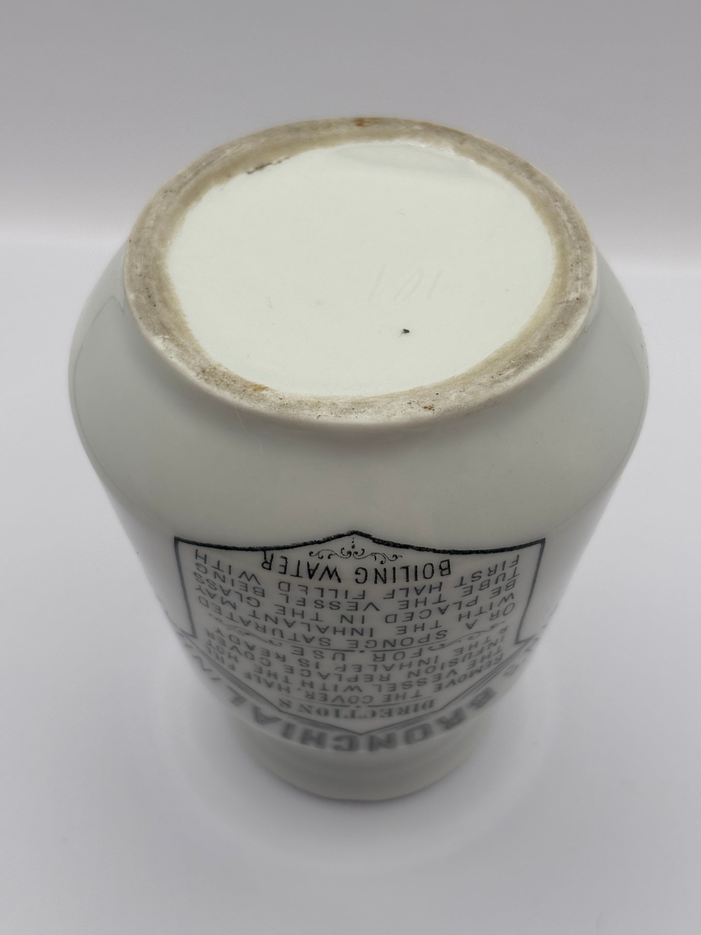 Old advertising inhaler, Hockin’s Bronchial inhaler