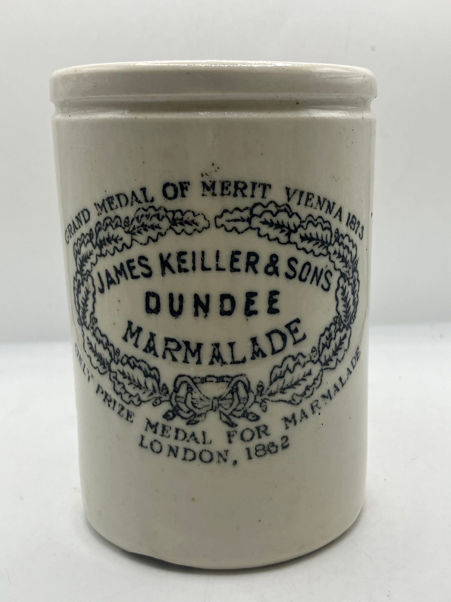 1lb James Keiller dundee marmalade jar (e)