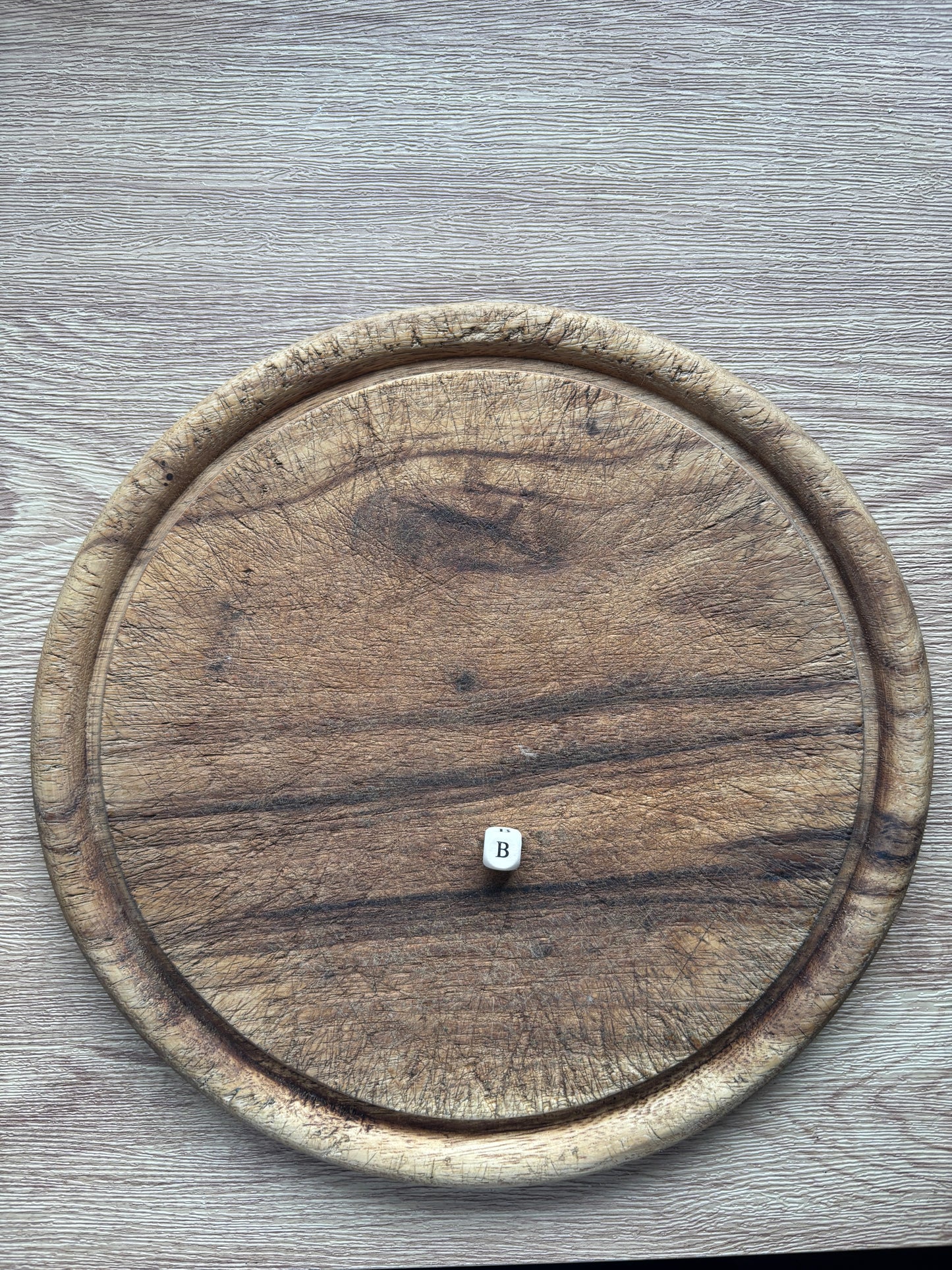 Old wooden bread board (B)