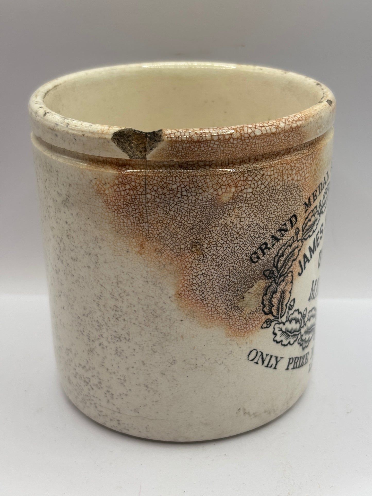 Old 1lb James Keiller dundee marmalade jar