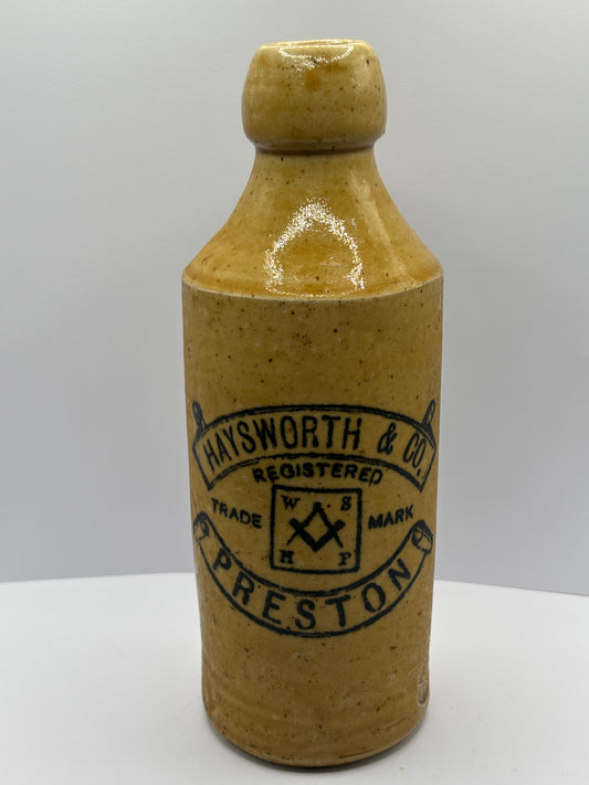 Old Preston ginger beer bottle, Haysworth & Co