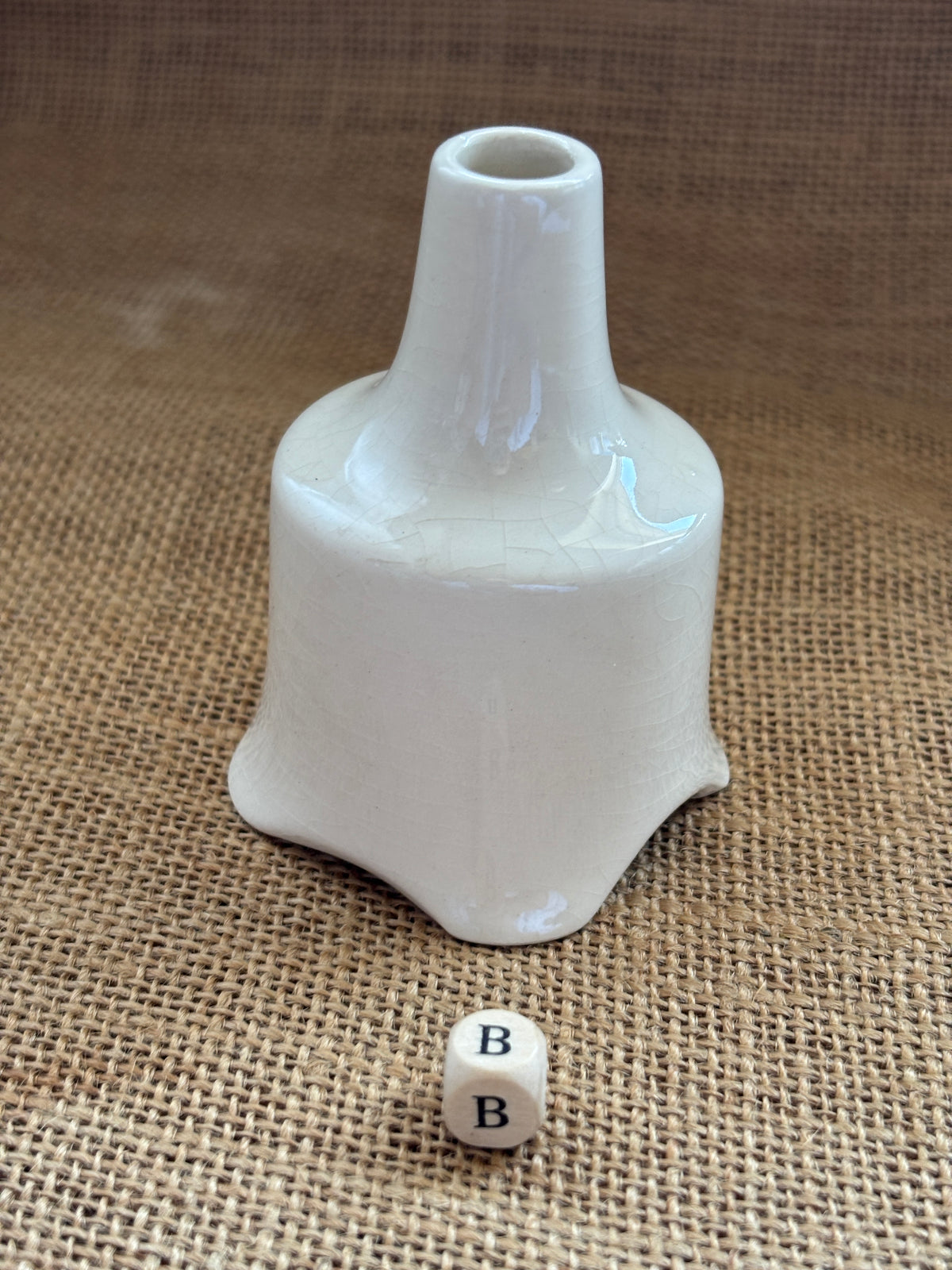 Old stoneware pie funnel (B)