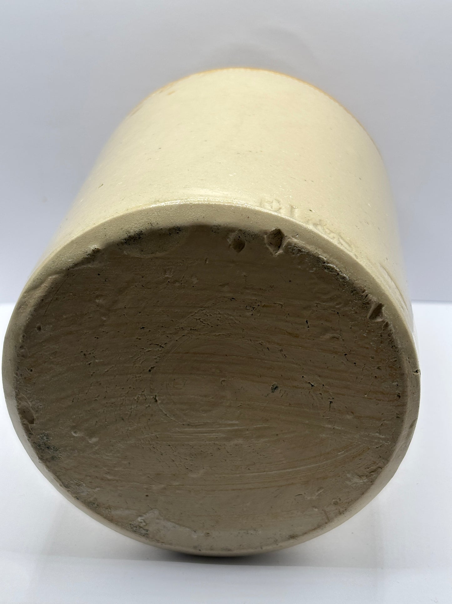 Old stoneware storage jar, pantry pot