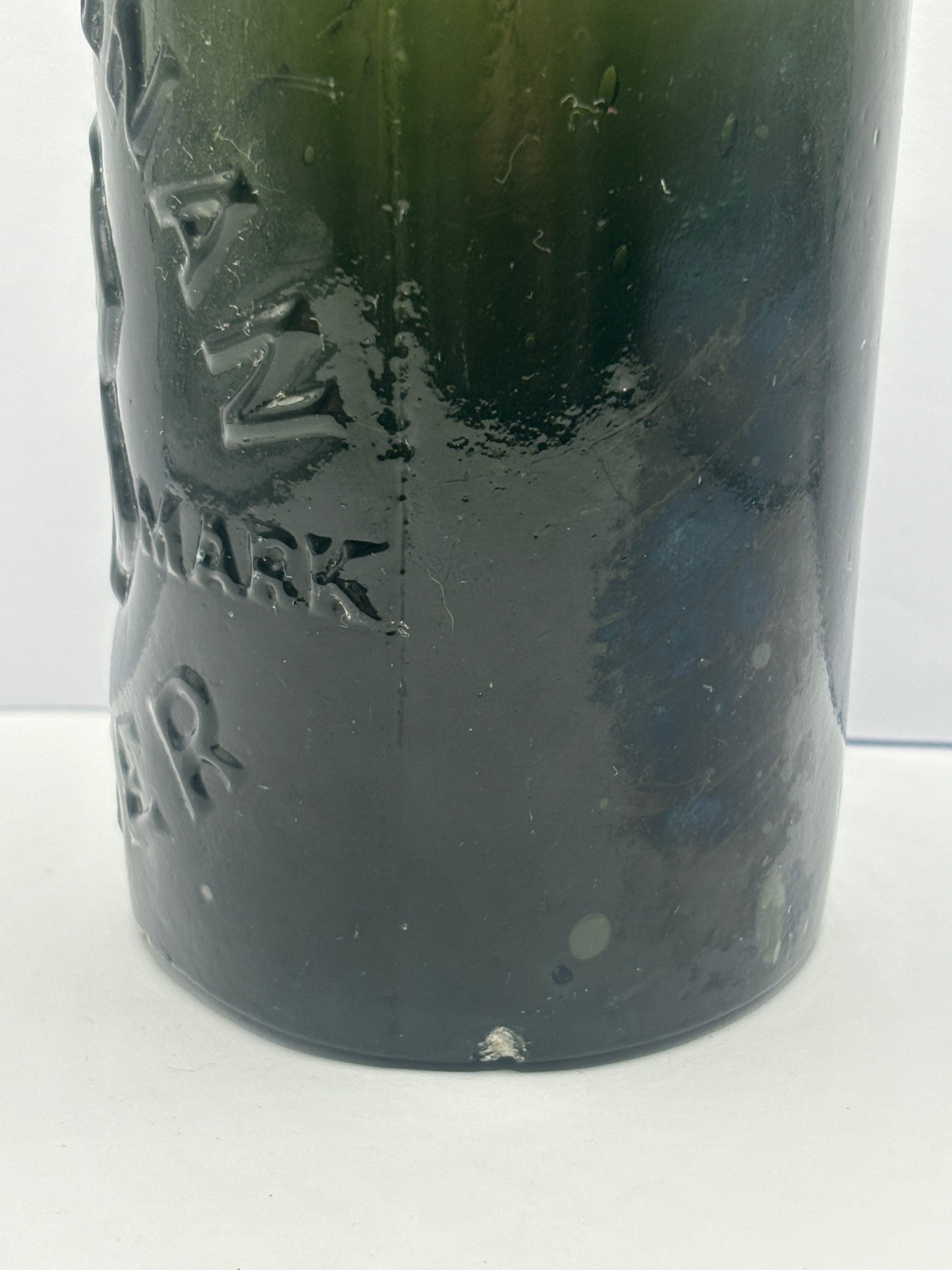 Old Walker beer bottle, SH BRANNAN