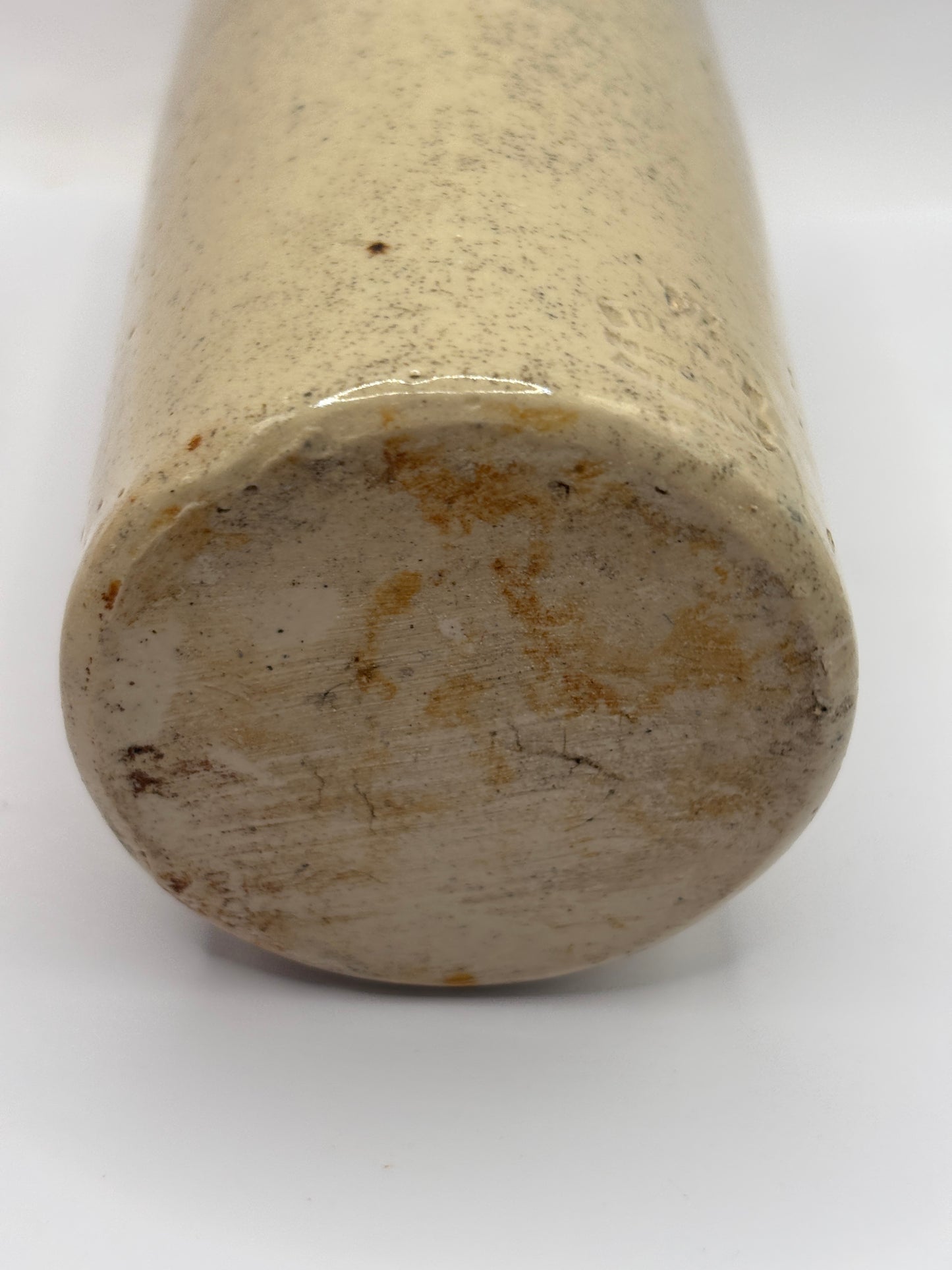 Old stoneware ginger beer bottle, Armstrong & Dickie Dumfries