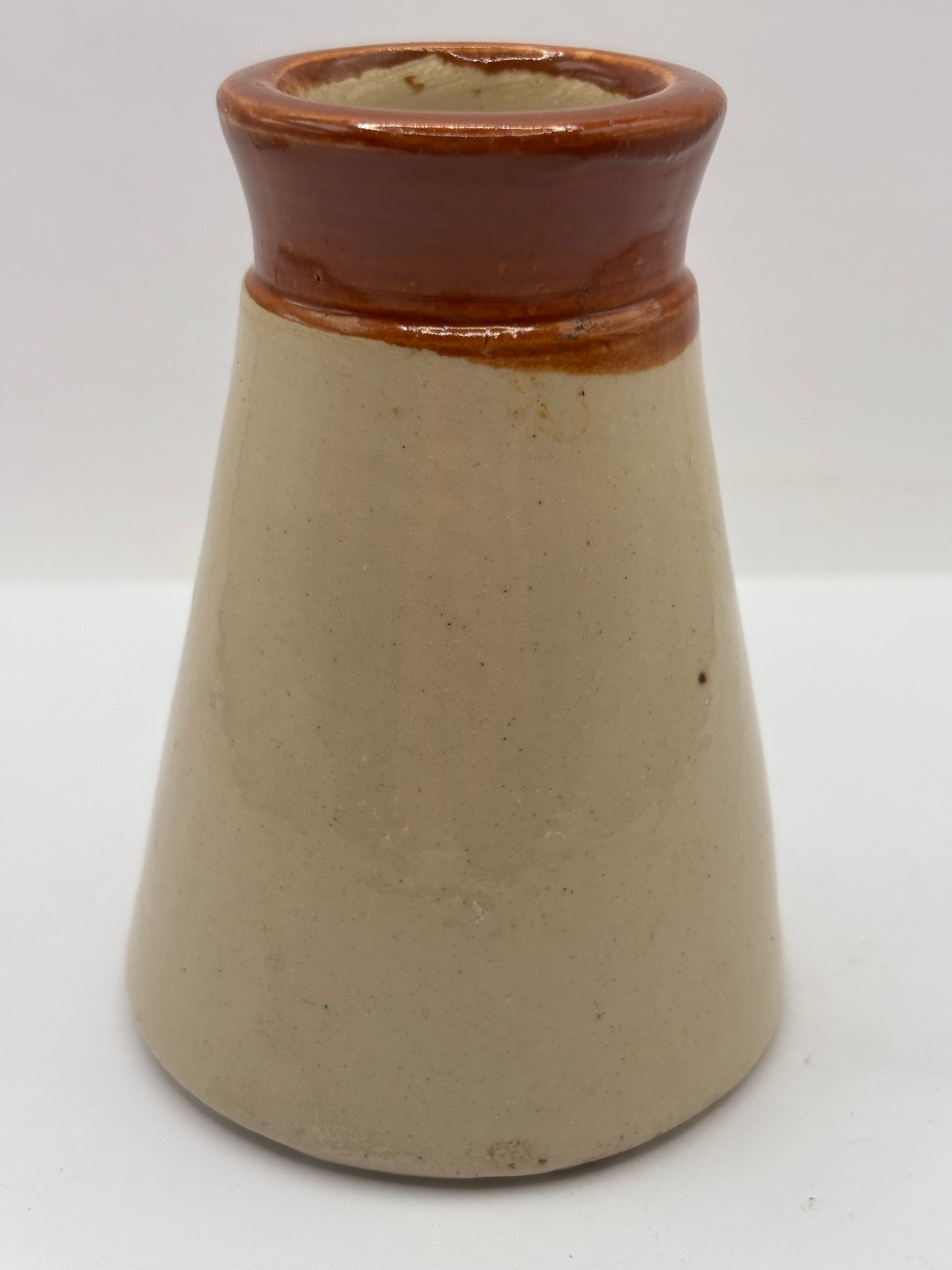 Old advertising cream pot, Rose & Co Leeds