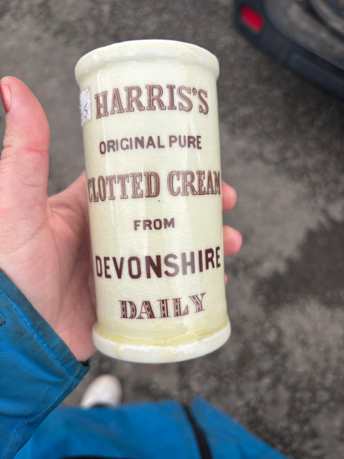 Harris’s vintage cream pot