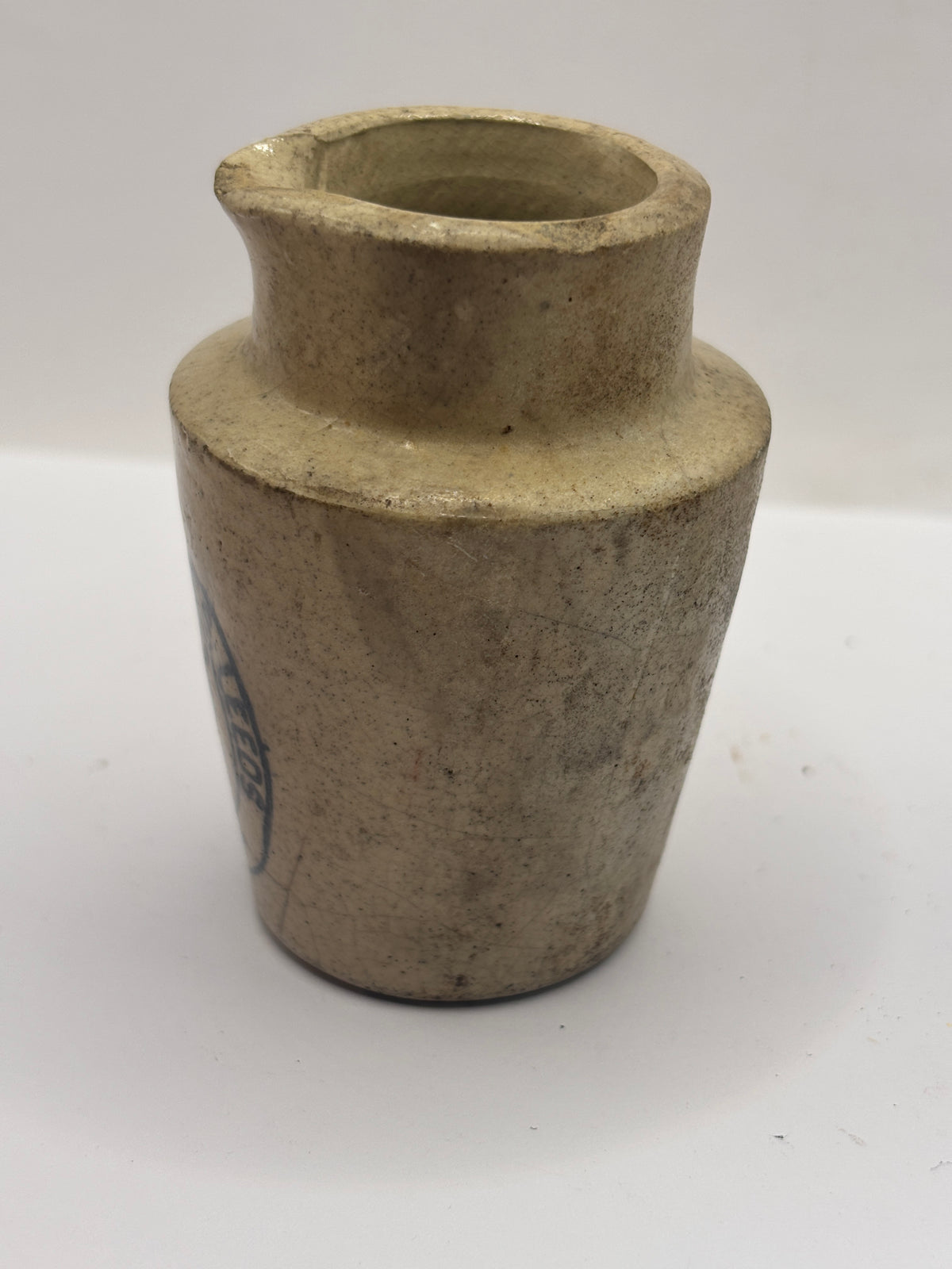 Old advertising cream pot, Provinical dairies Leeds