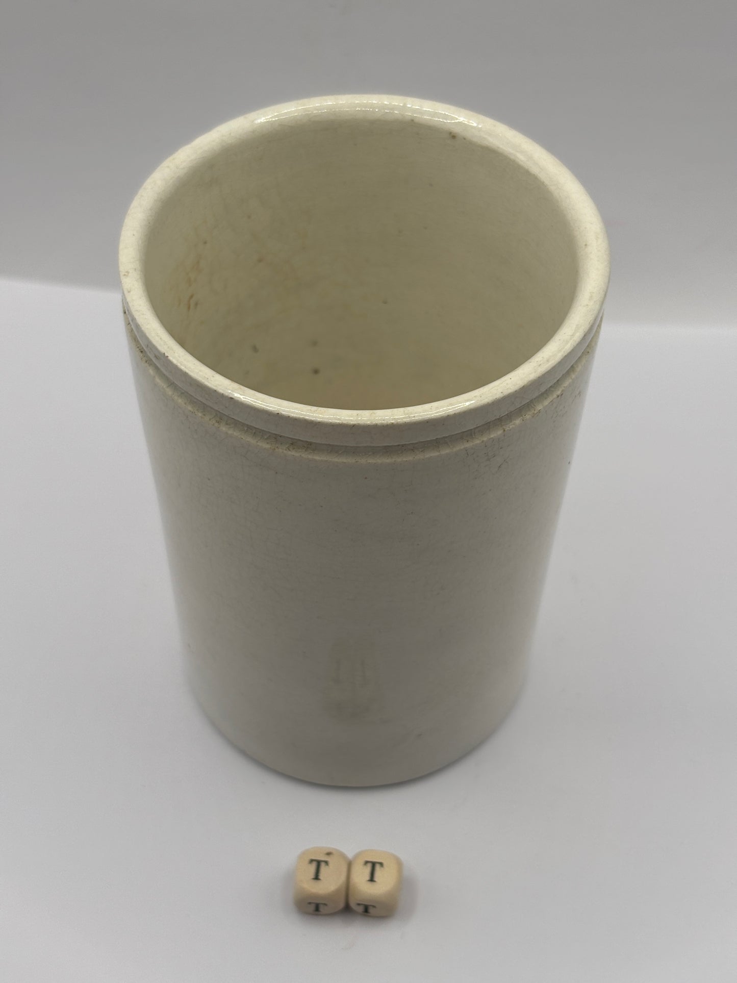 Old 1lb Mailing stoneware marmalade jar (TT)