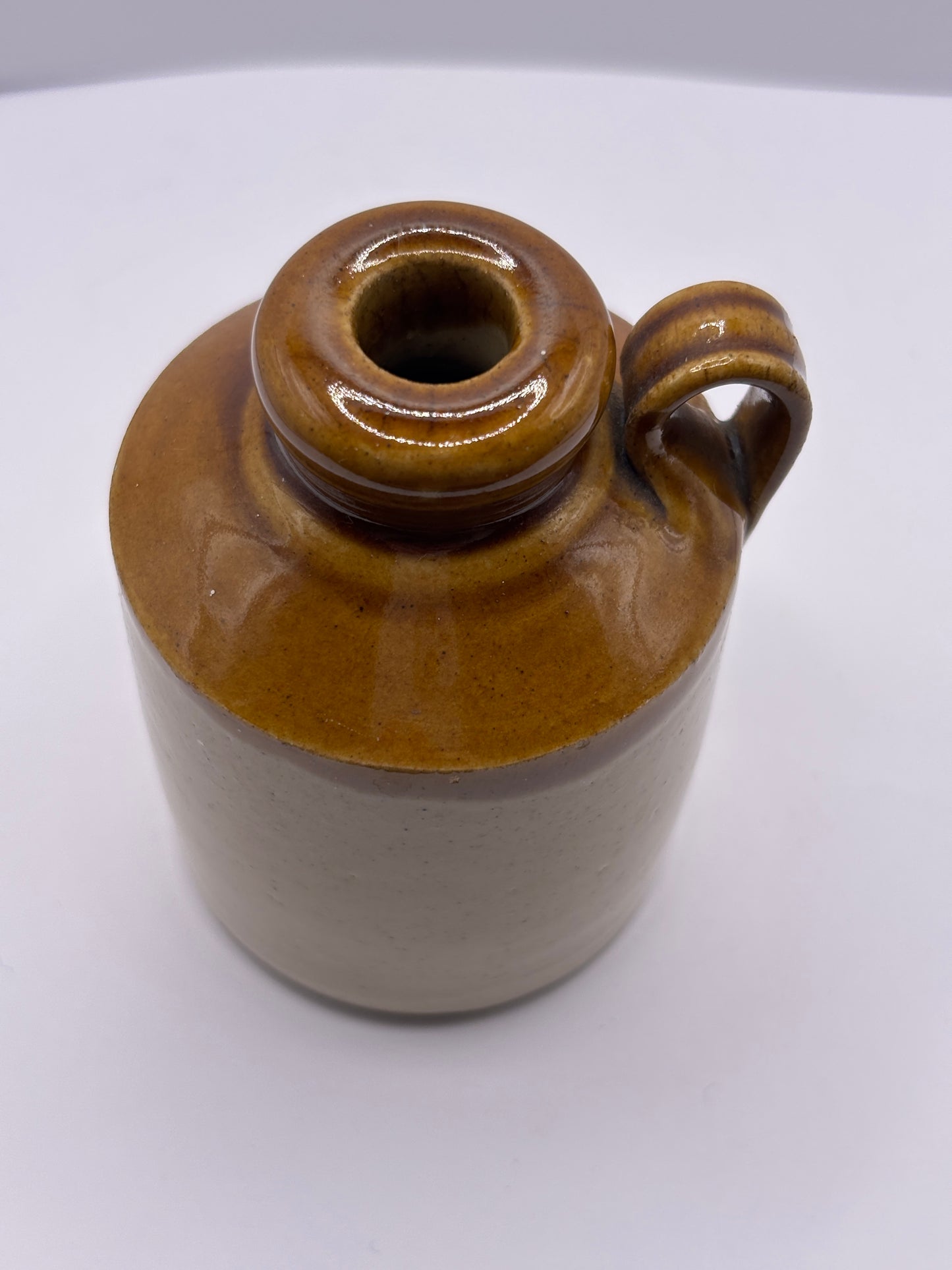 Old mini stoneware flagon