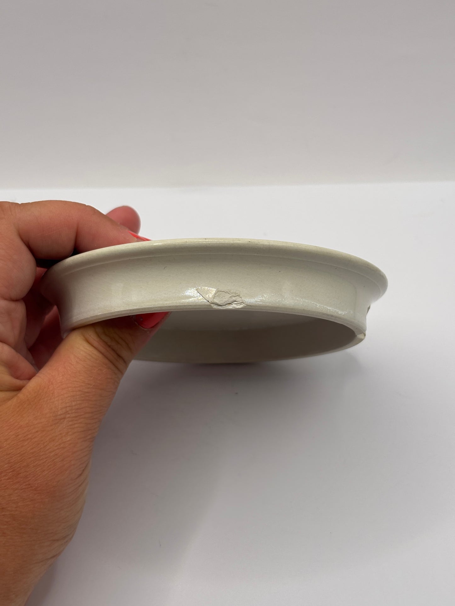 Old advertising lid, large size, American Dentifrice