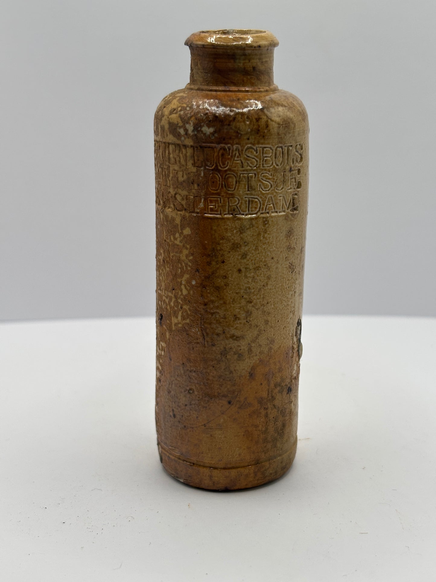 Old mini stoneware apollinaris bottle 10.5cms