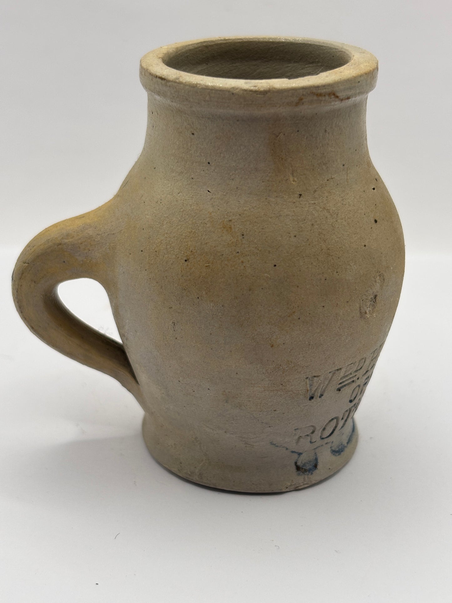 Old impressed stoneware jug, Rotterdam