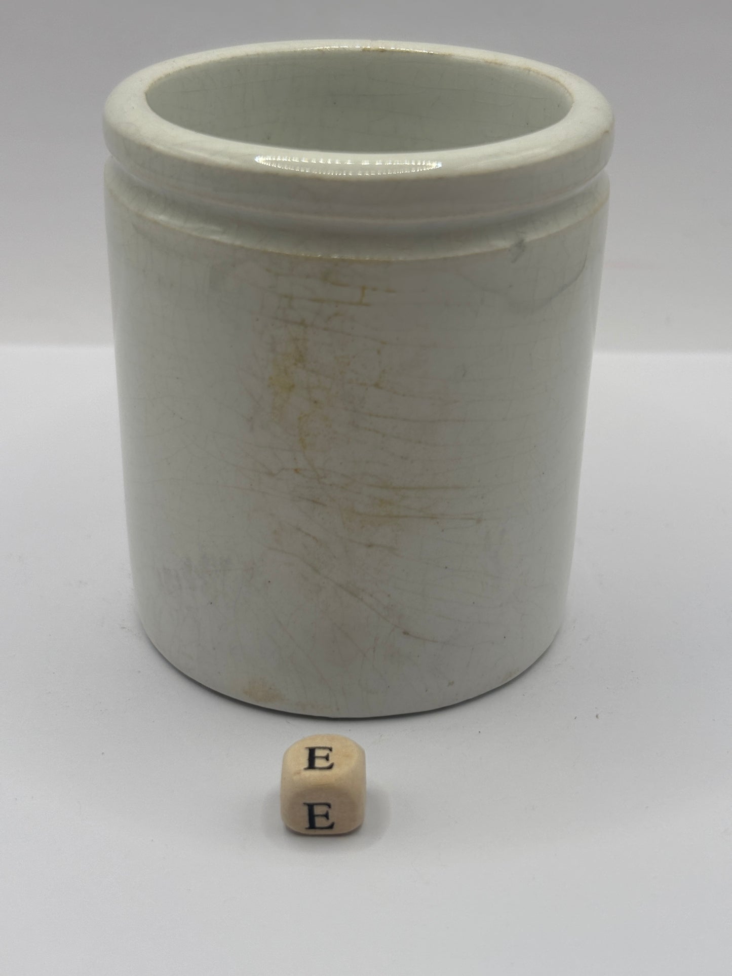 Old sainsburys advertising pot, Bloater paste (E)