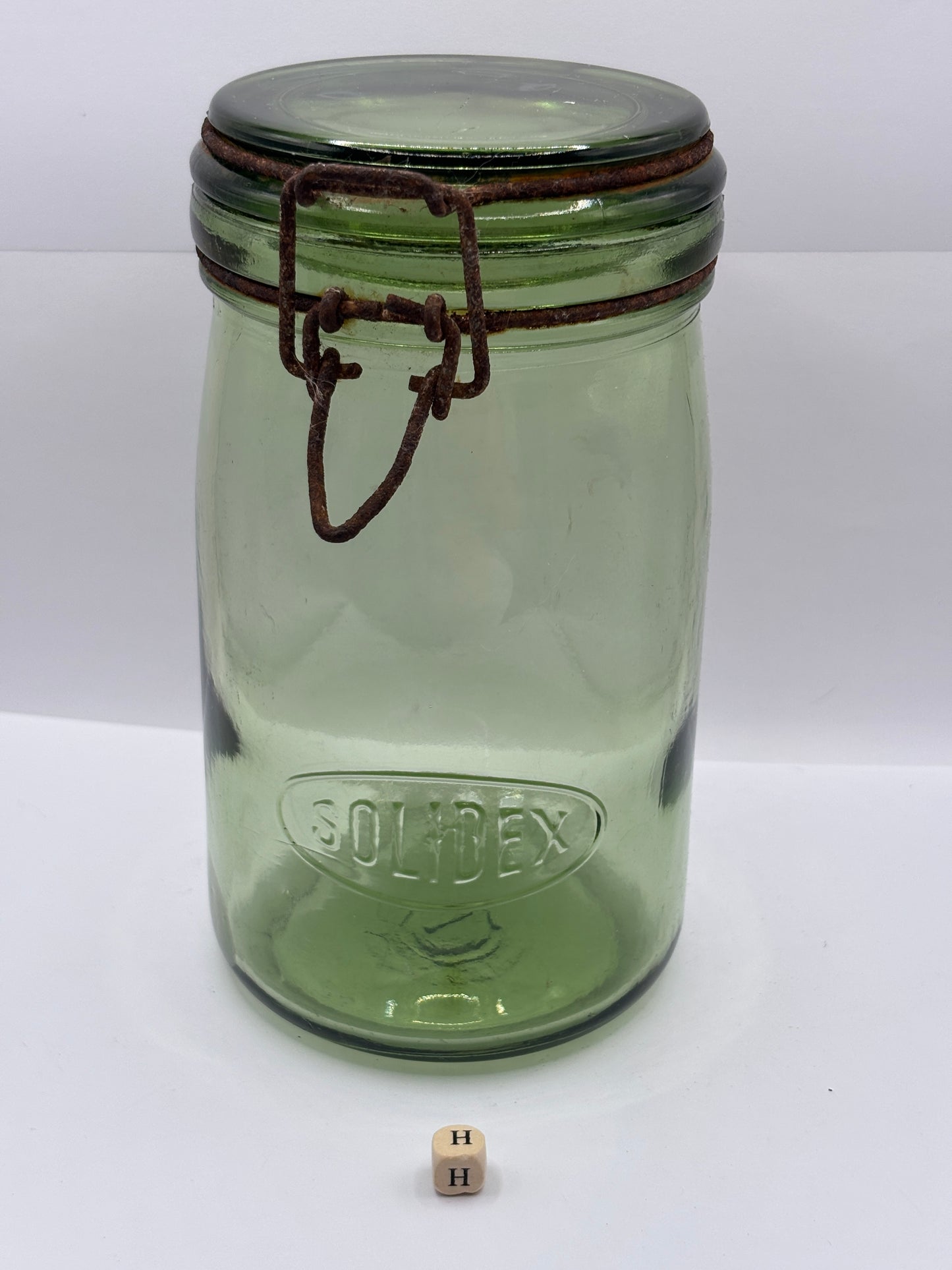 Vintage french canning jar, Solidex (H)