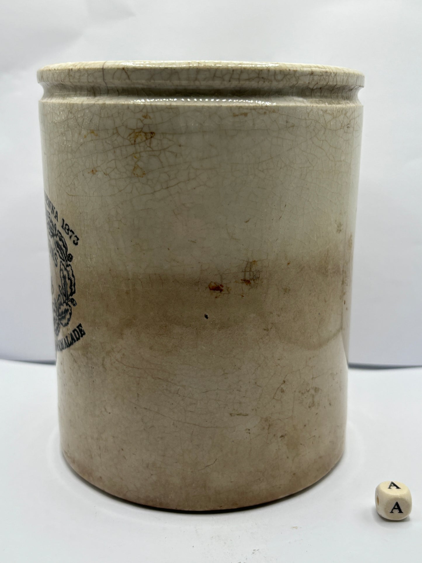 3lb James Keiller Dundee Marmalade jar (A)