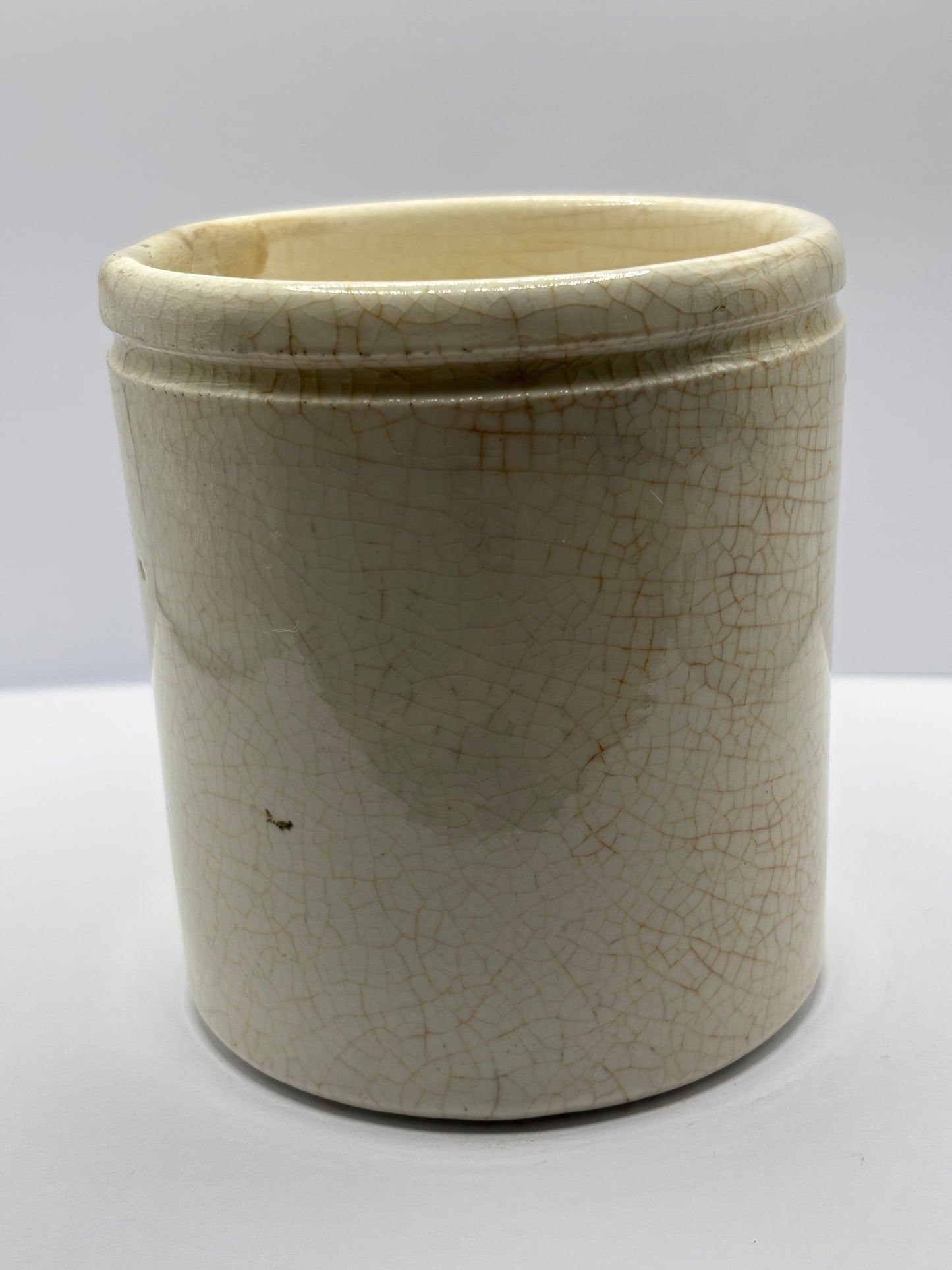 Rare old Cairns marmalade jar. Repaired